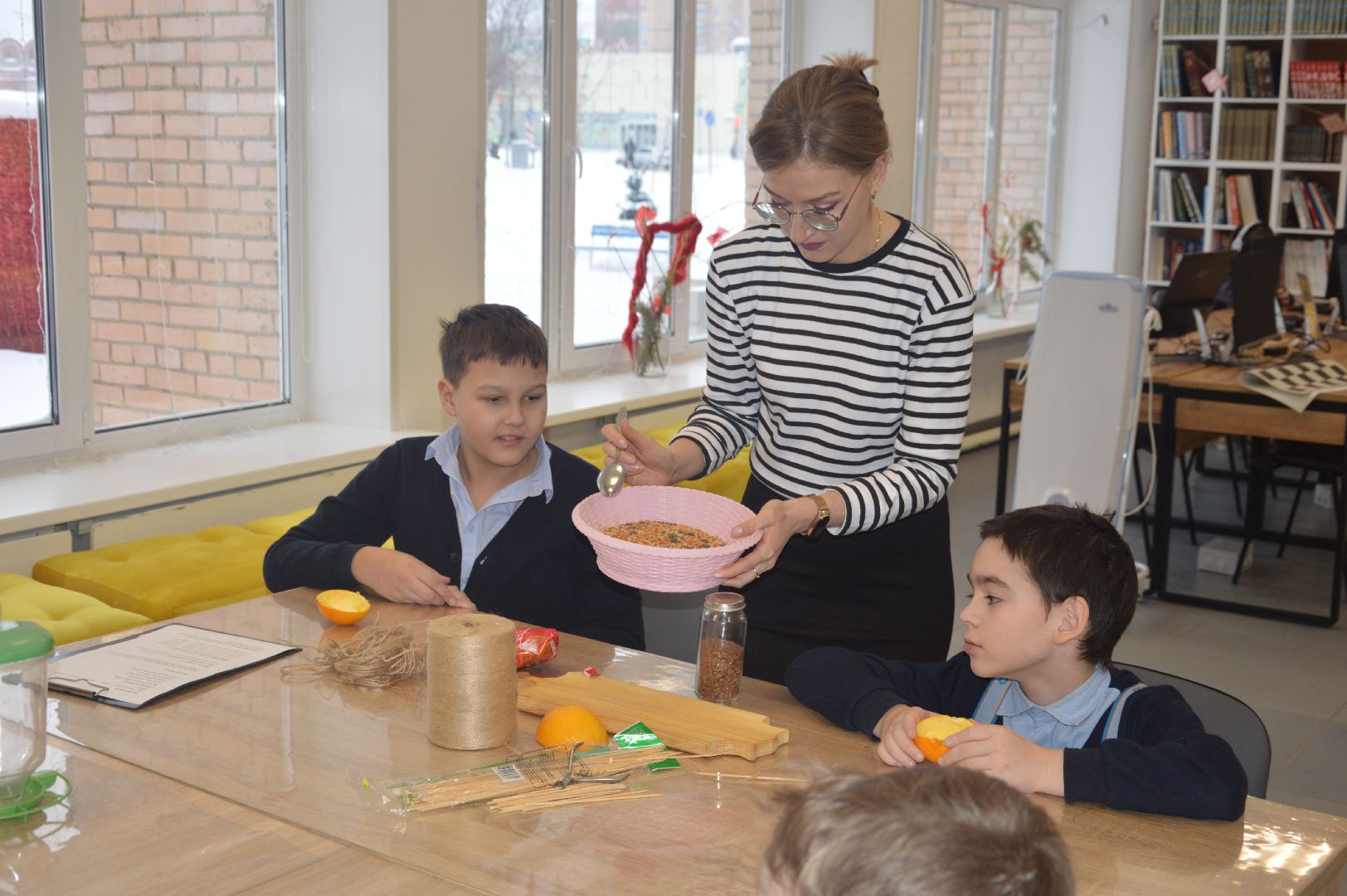шатура, эко-кормушки, покормите птиц, эко-акция, экология, экологическая акция, экология - дело кажного,