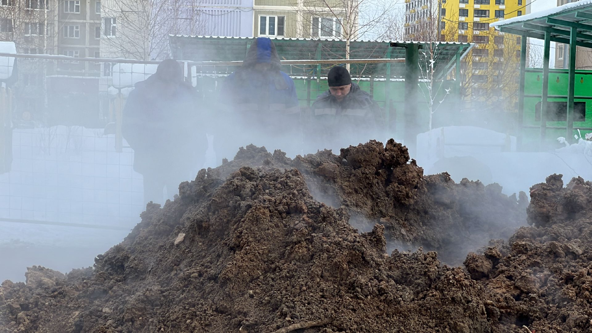 химки, жкх, ремонт теплотрассы, отопление, горячая вода,