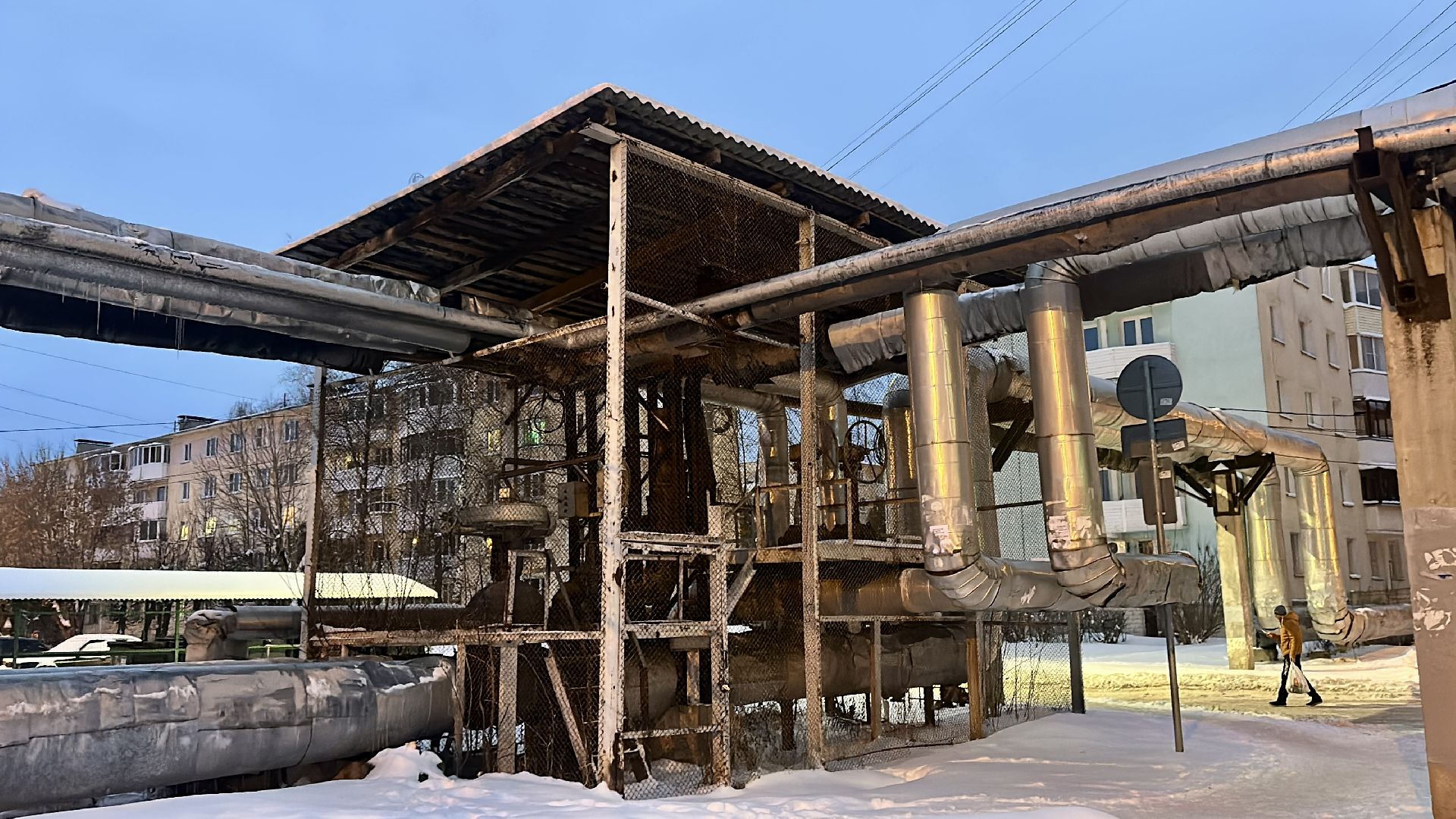 Клин, общество, люди, ЖКХ, зима, отопление, ЧП,выездная администрация,