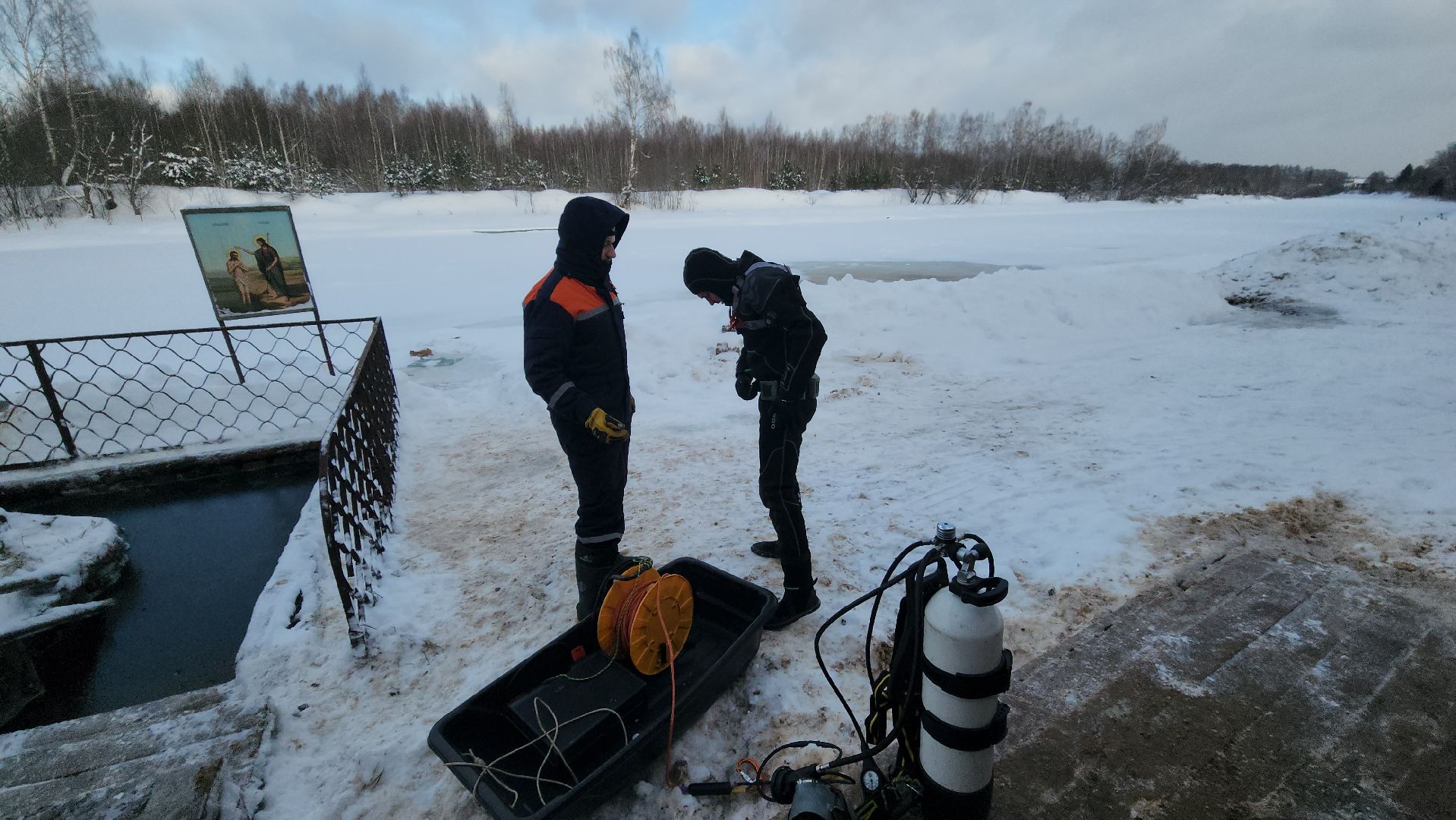 крещение господне, Крещенские купания, безопасность, руза, рузский городской округ, московская область, Подмосковье,