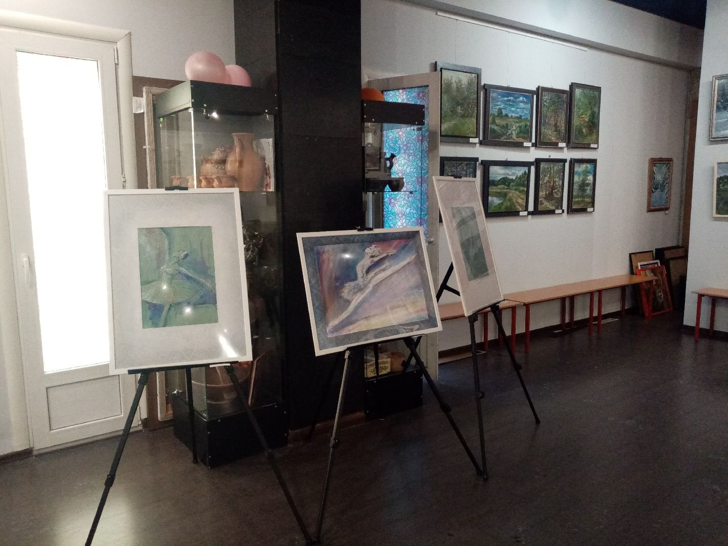 открытие выставки, искусство, художники, картины,