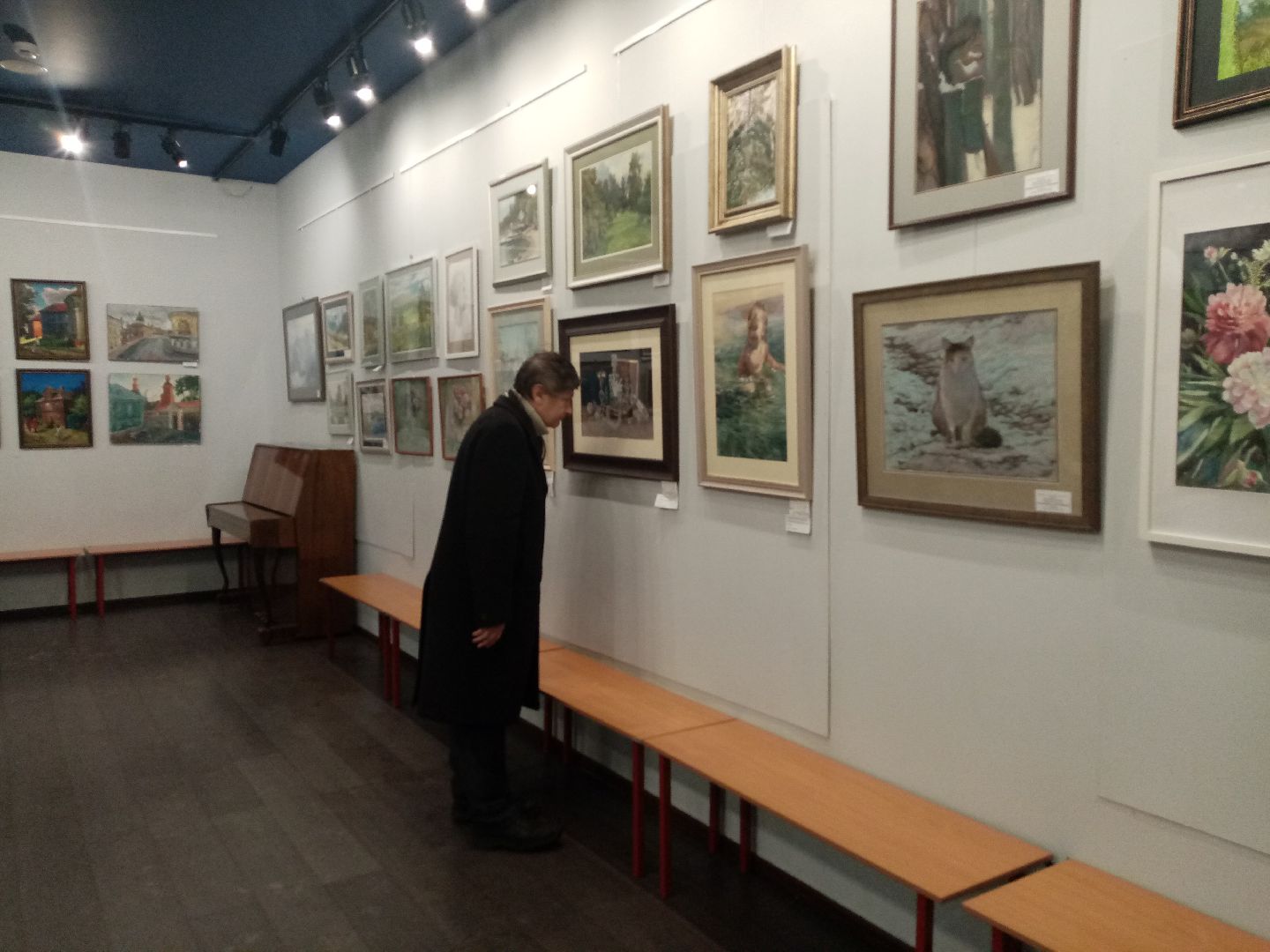 открытие выставки, искусство, художники, картины,