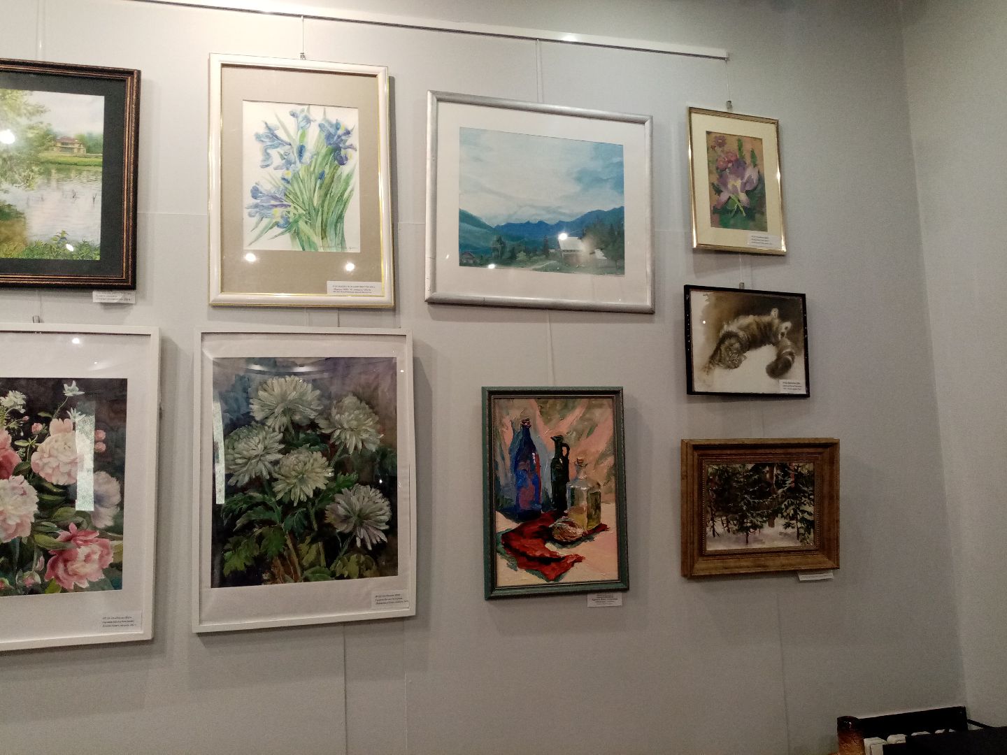 открытие выставки, искусство, художники, картины,