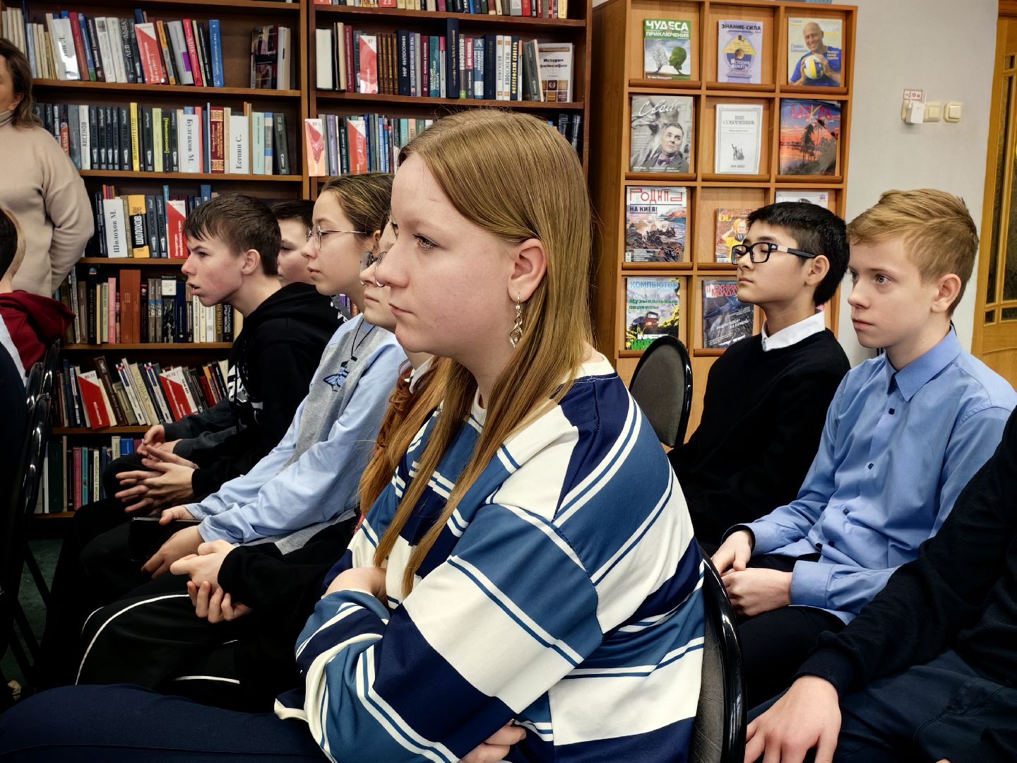 Урок мужества, Блокада Ленинграда, Библиотека, Герои, Дневник блокадницы,