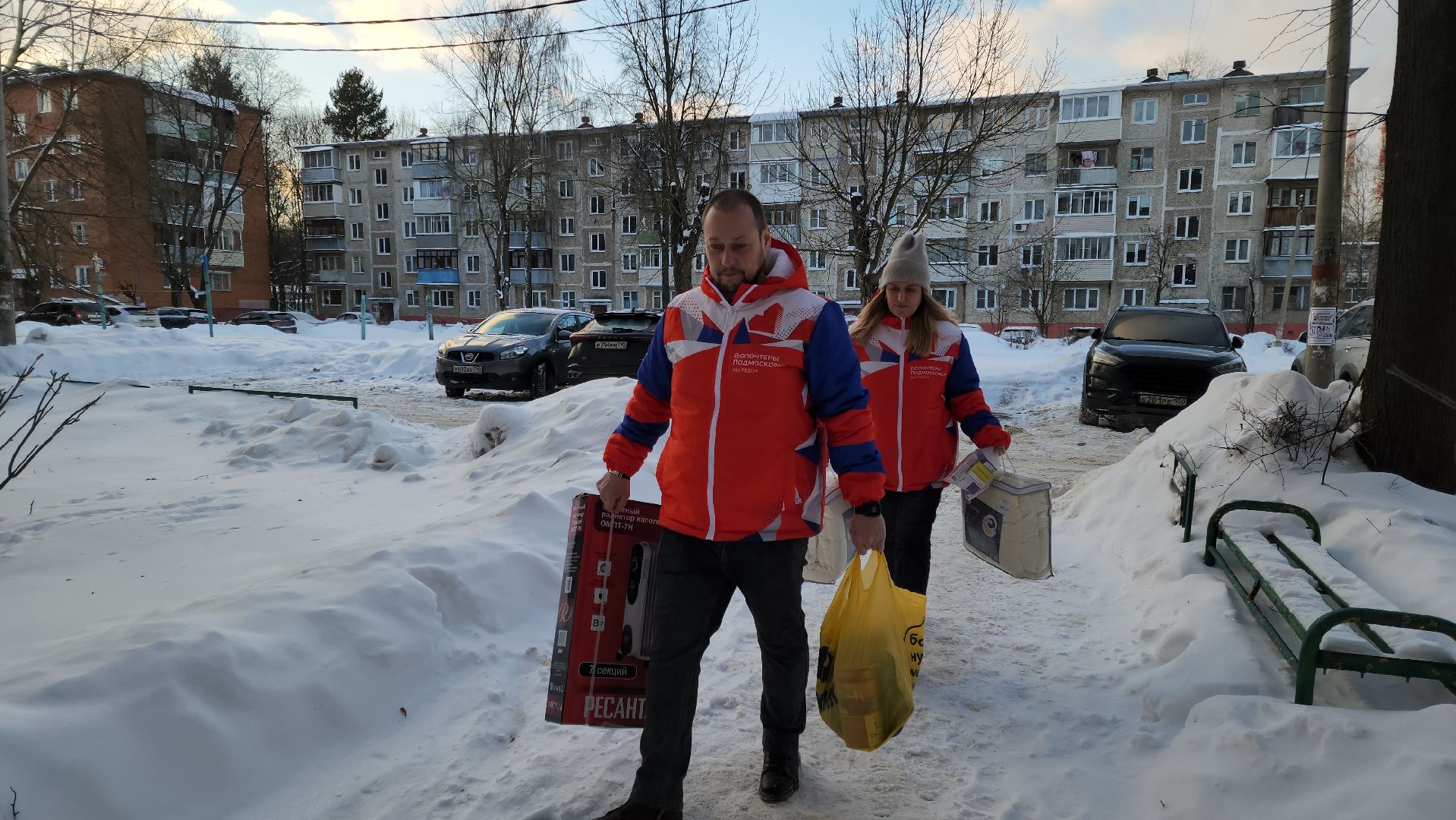 Подольск, волонтеры подмосковья, Обогреватель, помощь,