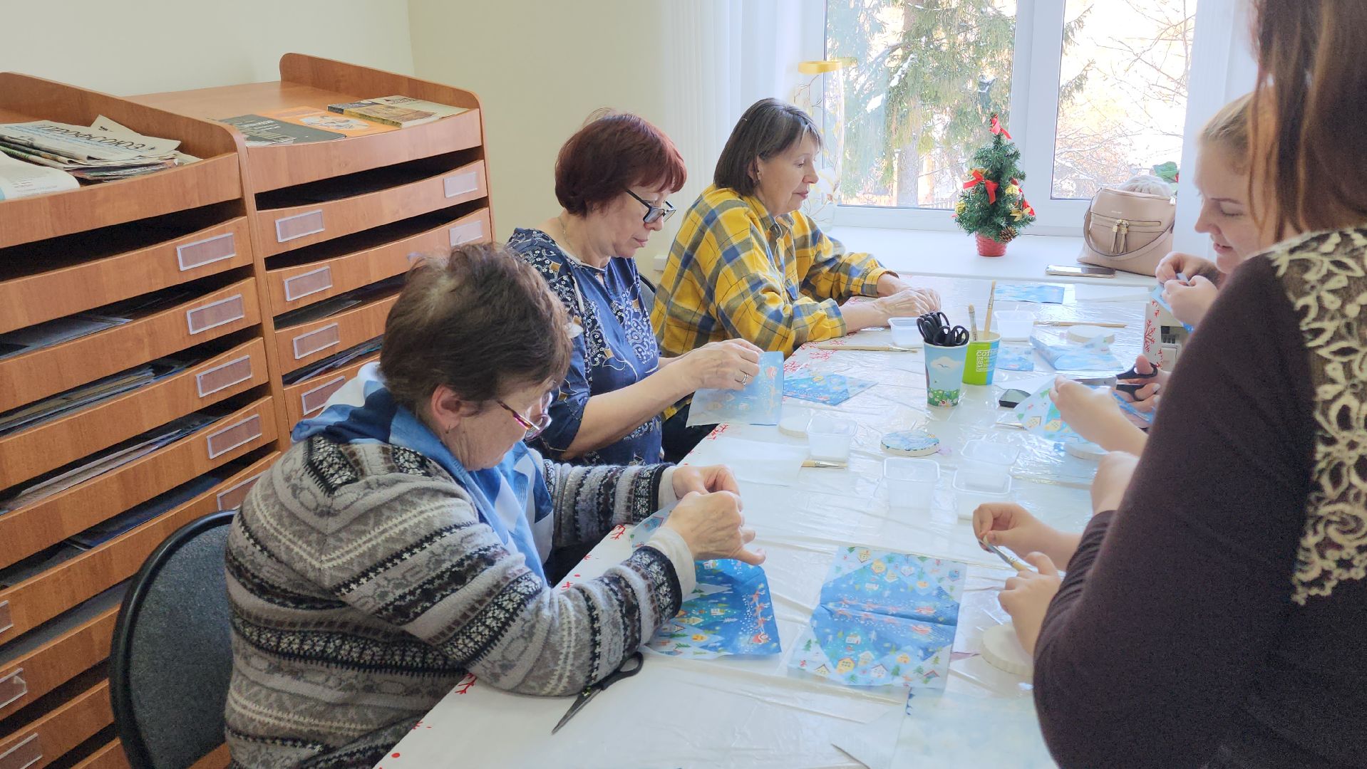 волоколамск, Декупаж, творческая студия, творчество, библиотека, мастер класс,