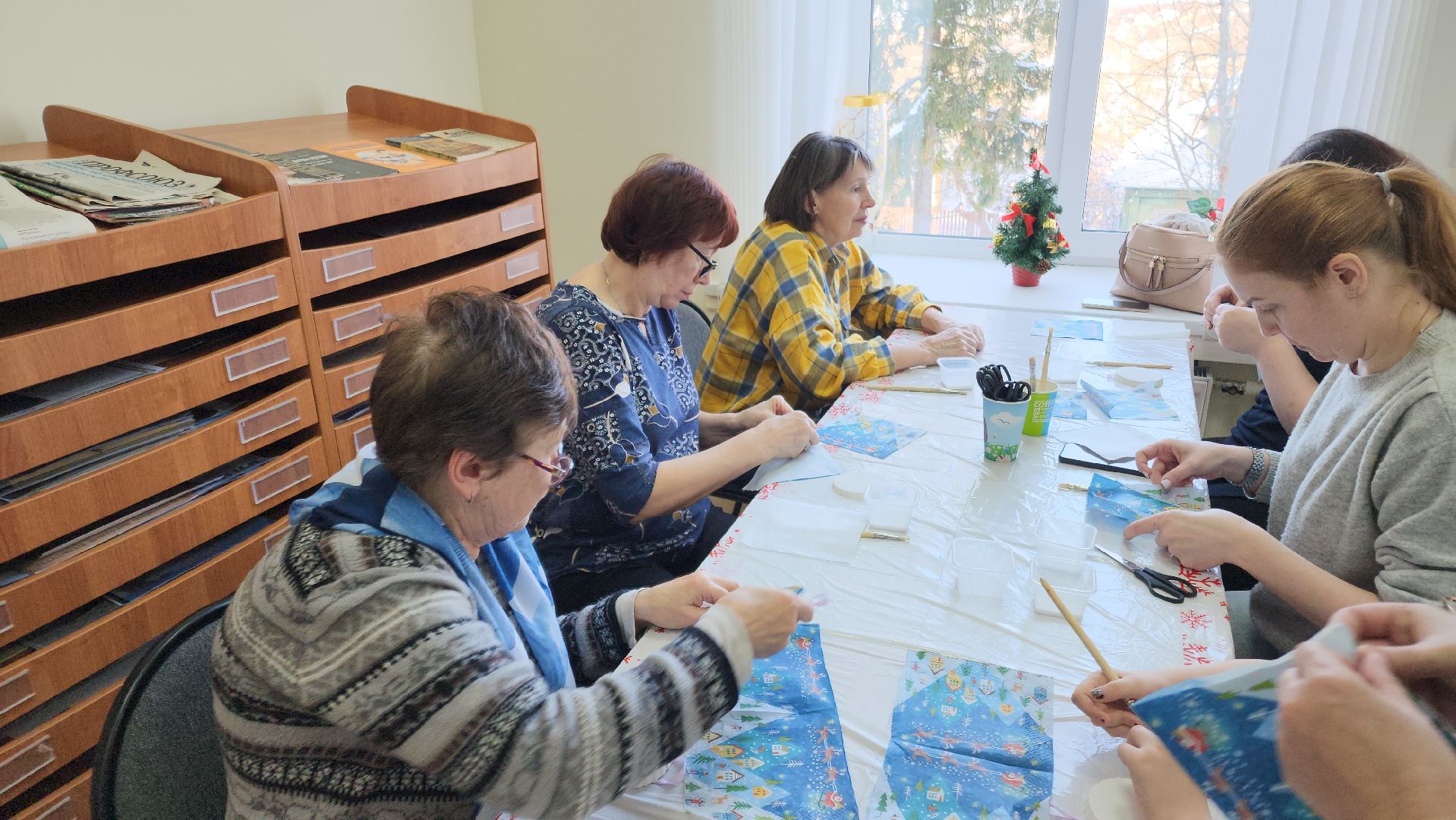волоколамск, Декупаж, творческая студия, творчество, библиотека, мастер класс,