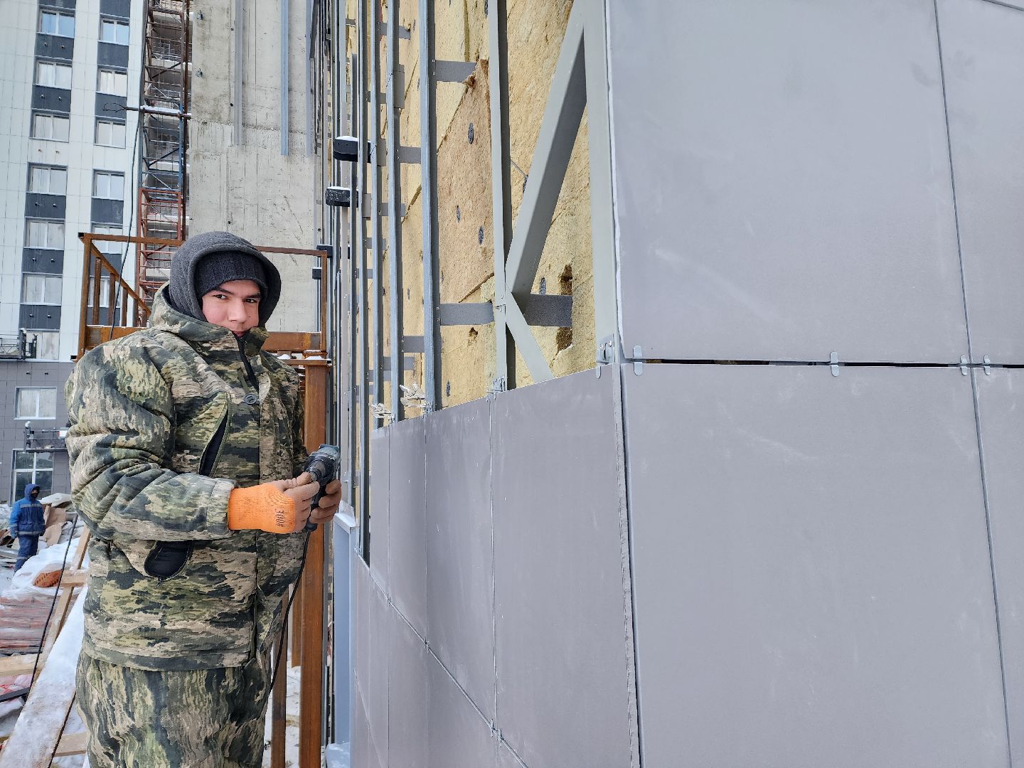 красноармейск, г.о. пушкинский, стройка, дом для переселенцев,