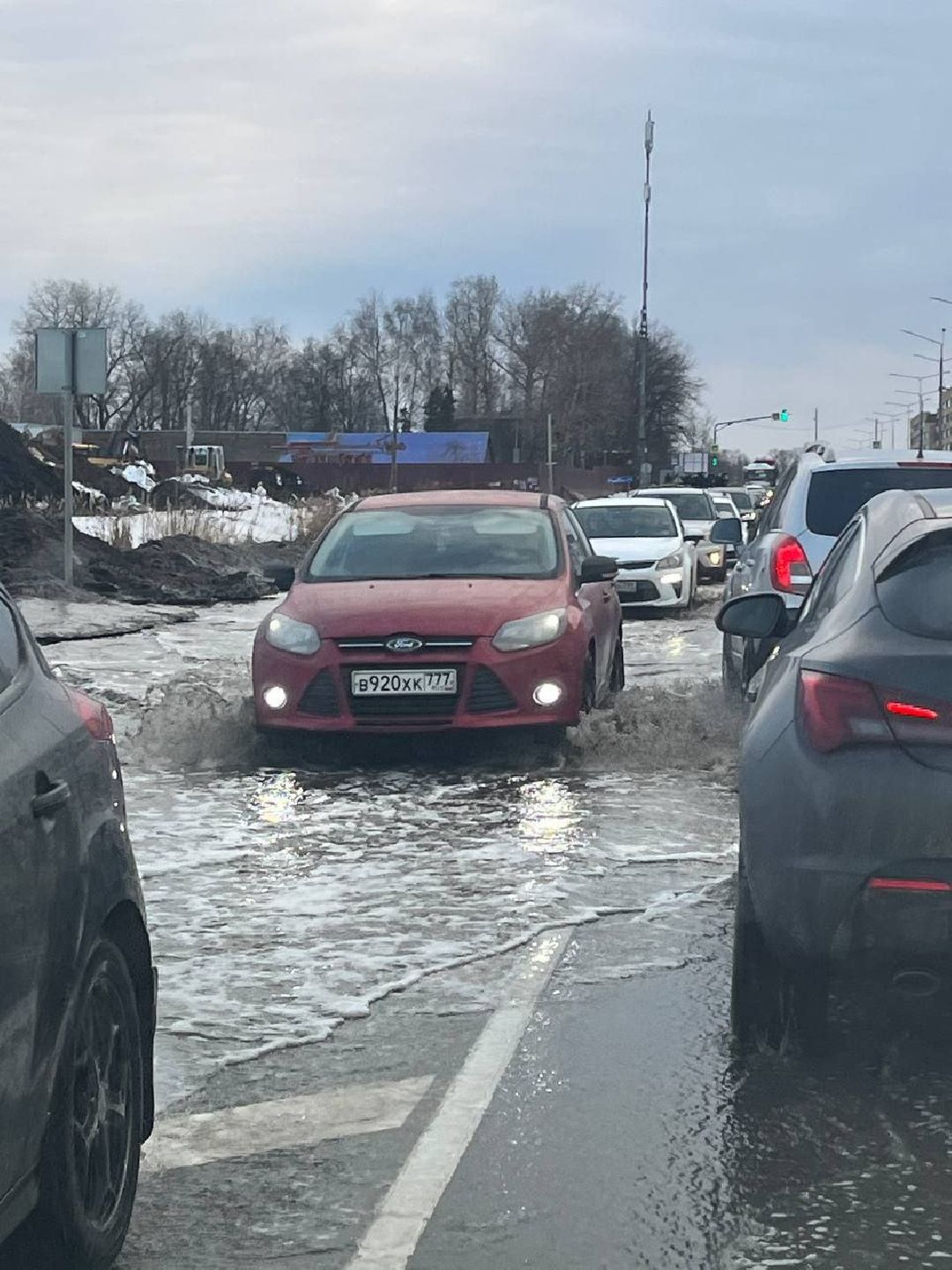 Осташковское шоссе, Мытищи, затопление, Юлия Купецкая