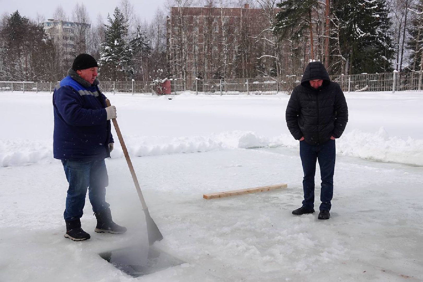 Крещение, Сергиев Посад, Пересвет, Купель, Макаркин пруд, Праздник, Религия, Иордань,