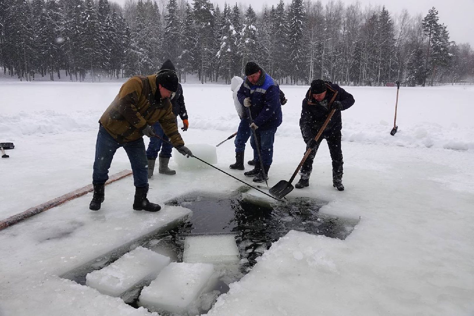 Крещение, Сергиев Посад, Пересвет, Купель, Макаркин пруд, Праздник, Религия, Иордань,