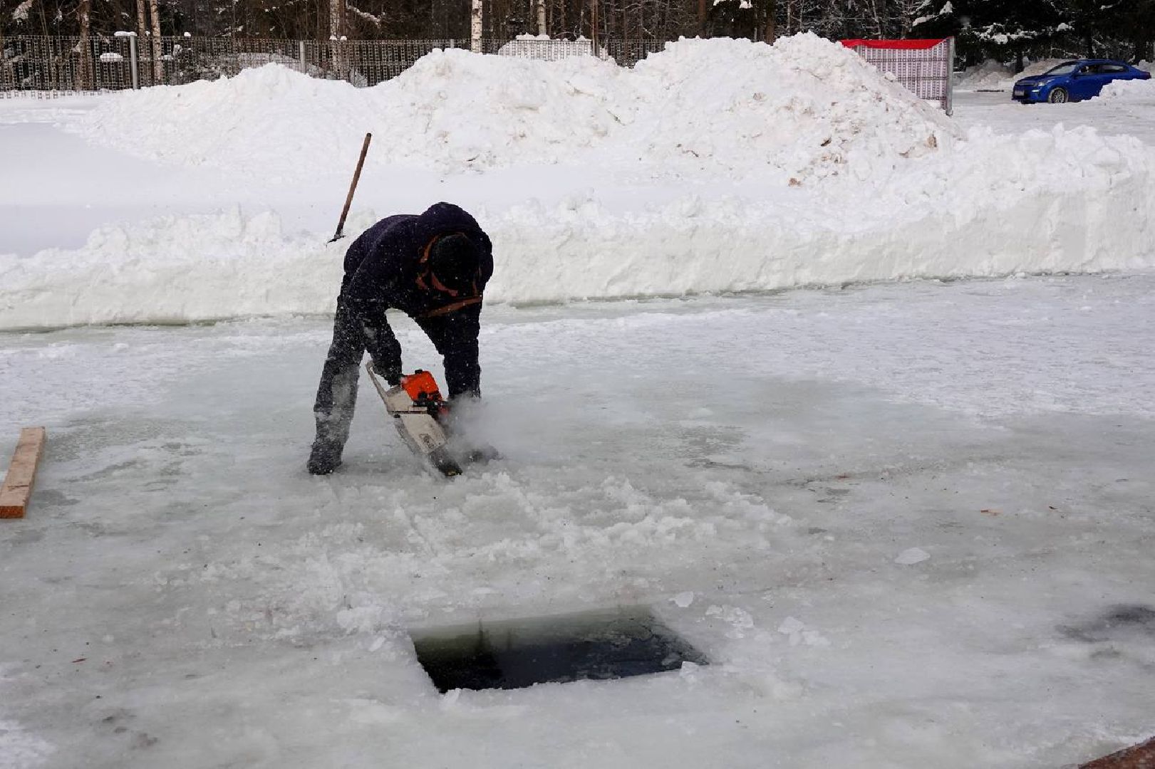 Крещение, Сергиев Посад, Пересвет, Купель, Макаркин пруд, Праздник, Религия, Иордань,