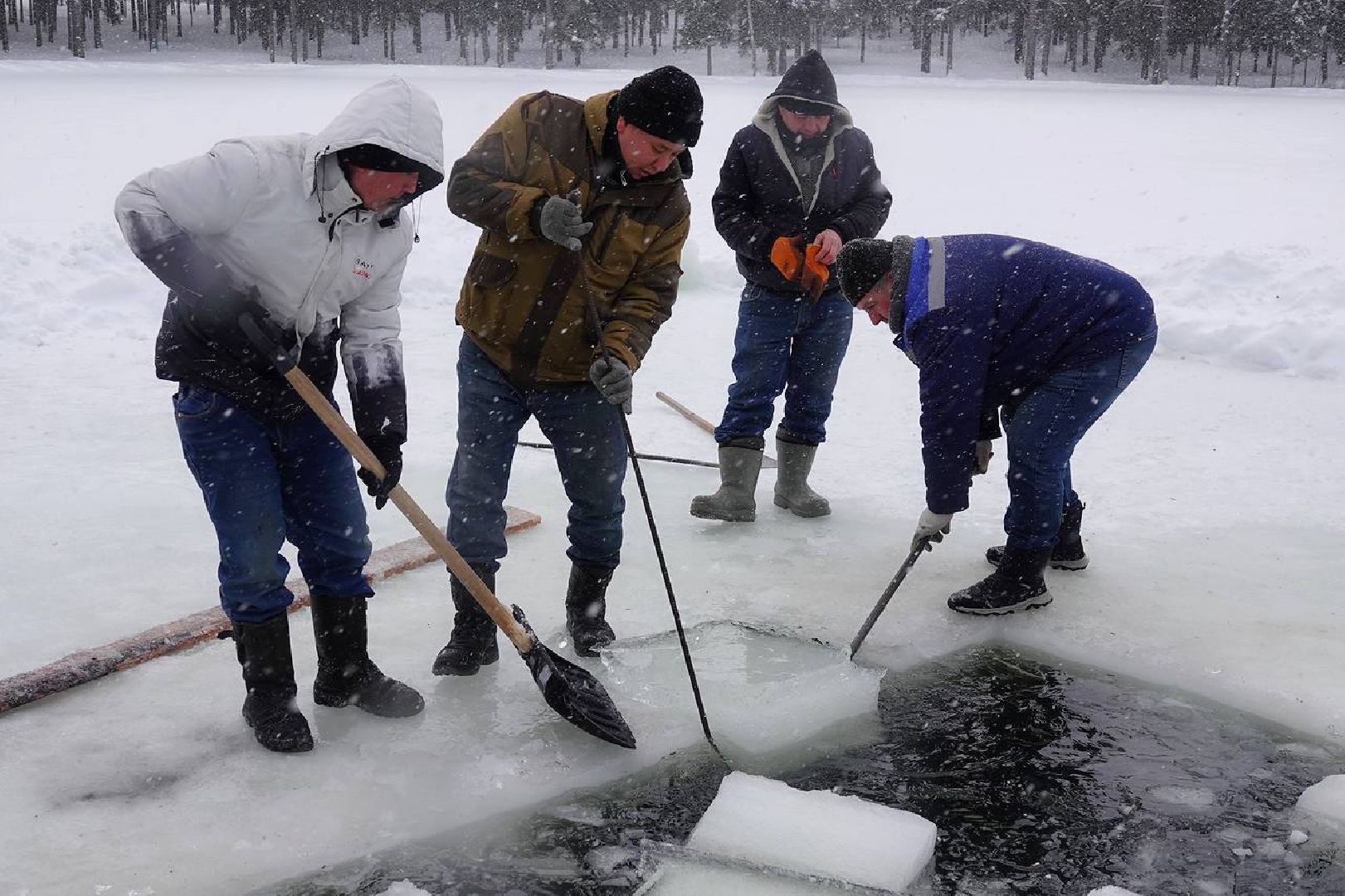 Крещение, Сергиев Посад, Пересвет, Купель, Макаркин пруд, Праздник, Религия, Иордань,