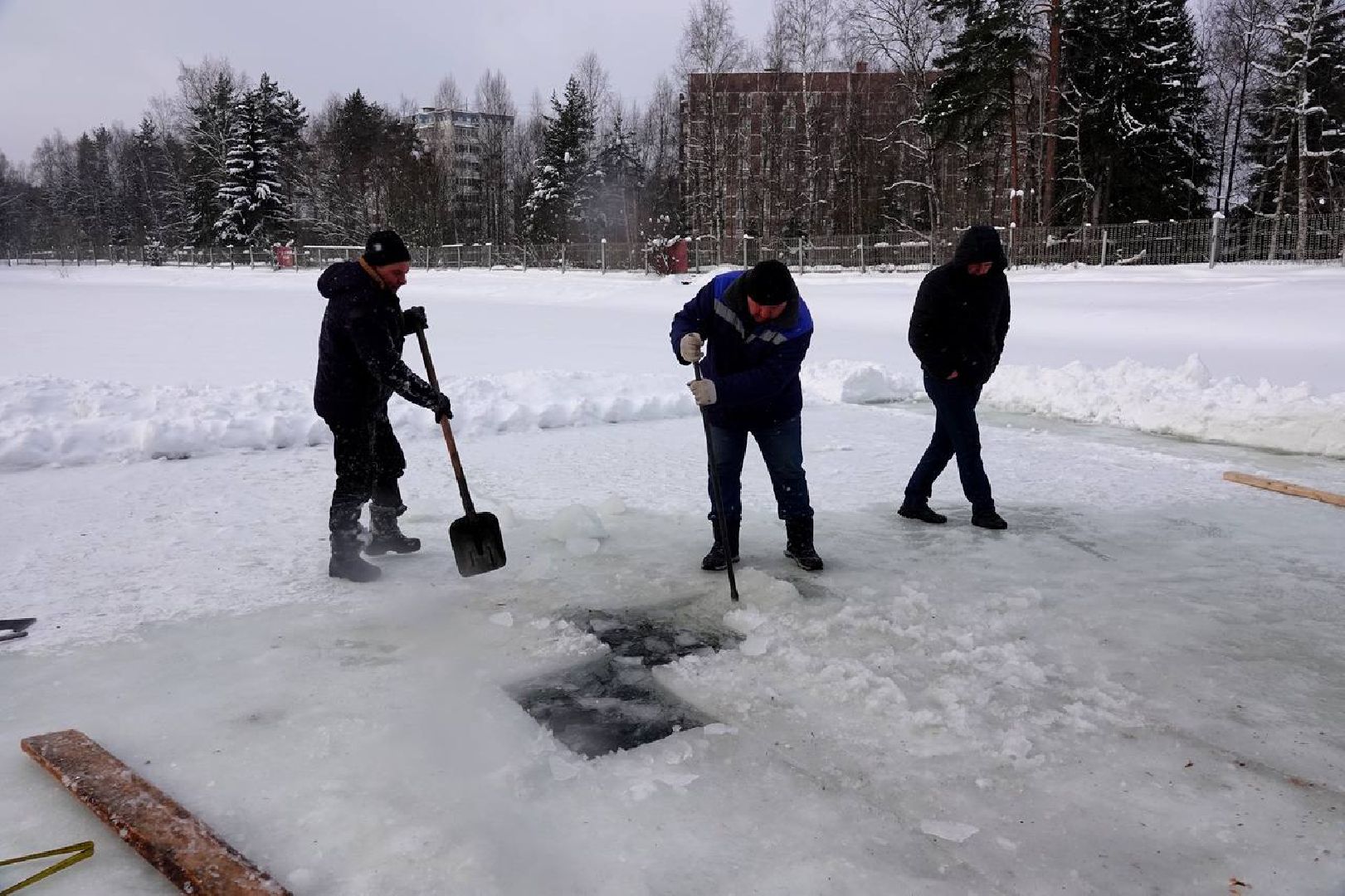 Крещение, Сергиев Посад, Пересвет, Купель, Макаркин пруд, Праздник, Религия, Иордань,