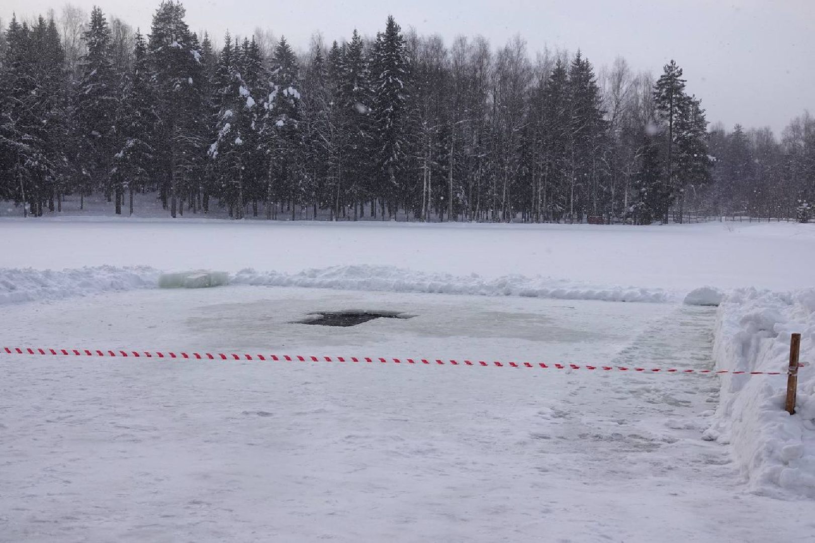 Крещение, Сергиев Посад, Пересвет, Купель, Макаркин пруд, Праздник, Религия, Иордань,