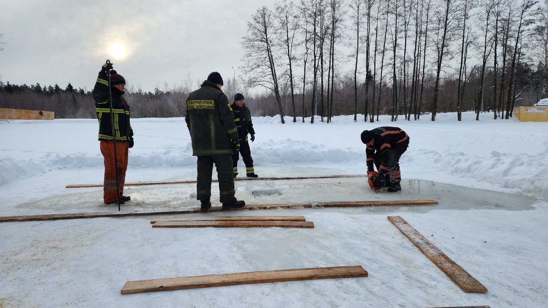 Крещение, Егореьвск, княжеский пруд, Подмосковье, Московская область,