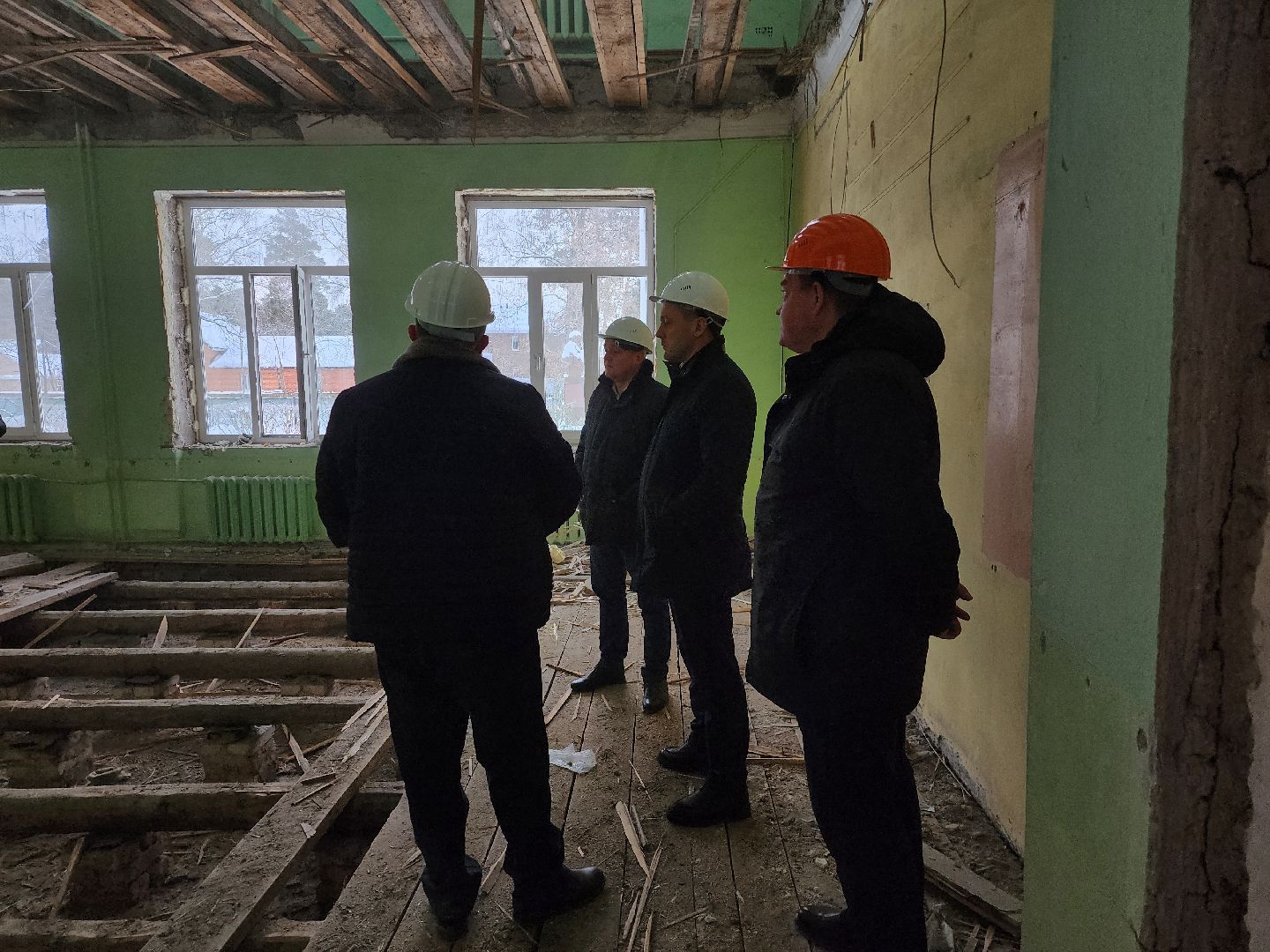 Строительство, Капитальный ремонт, Школа, Образование, Дети, Дубна,выездная администрация,