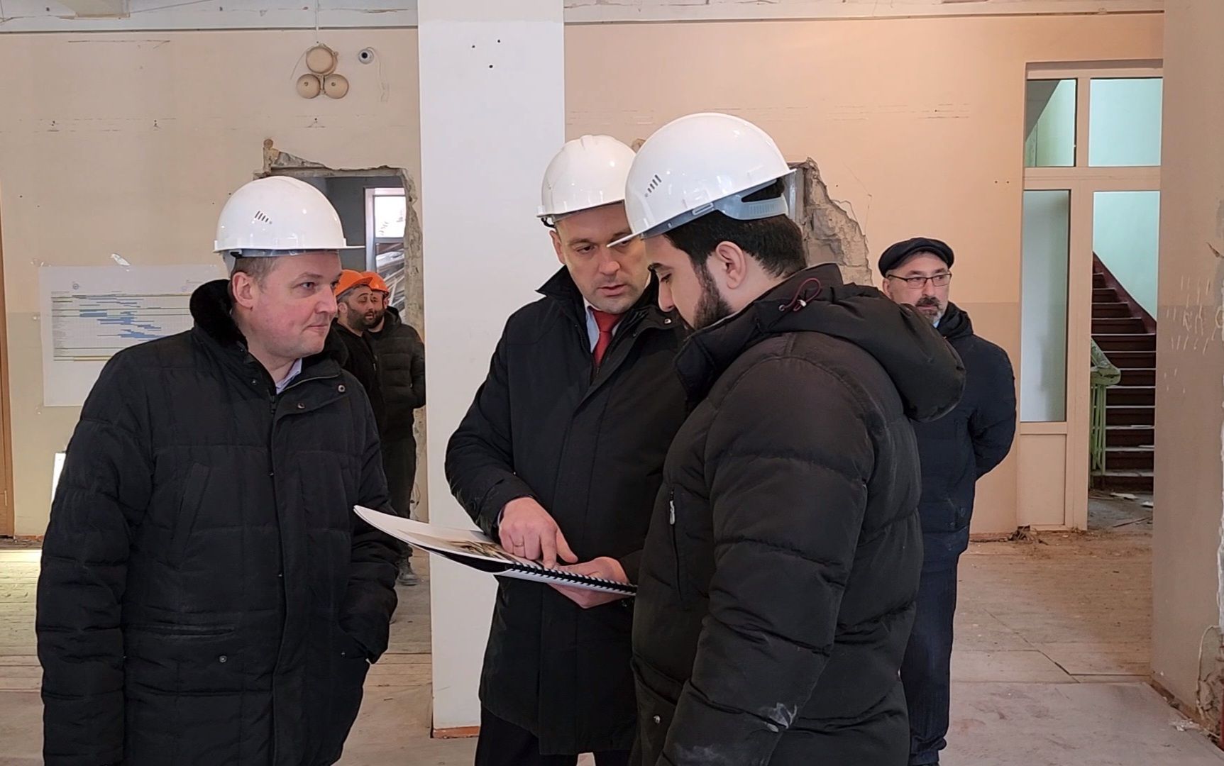 Строительство, Капитальный ремонт, Школа, Образование, Дети, Дубна,выездная администрация,