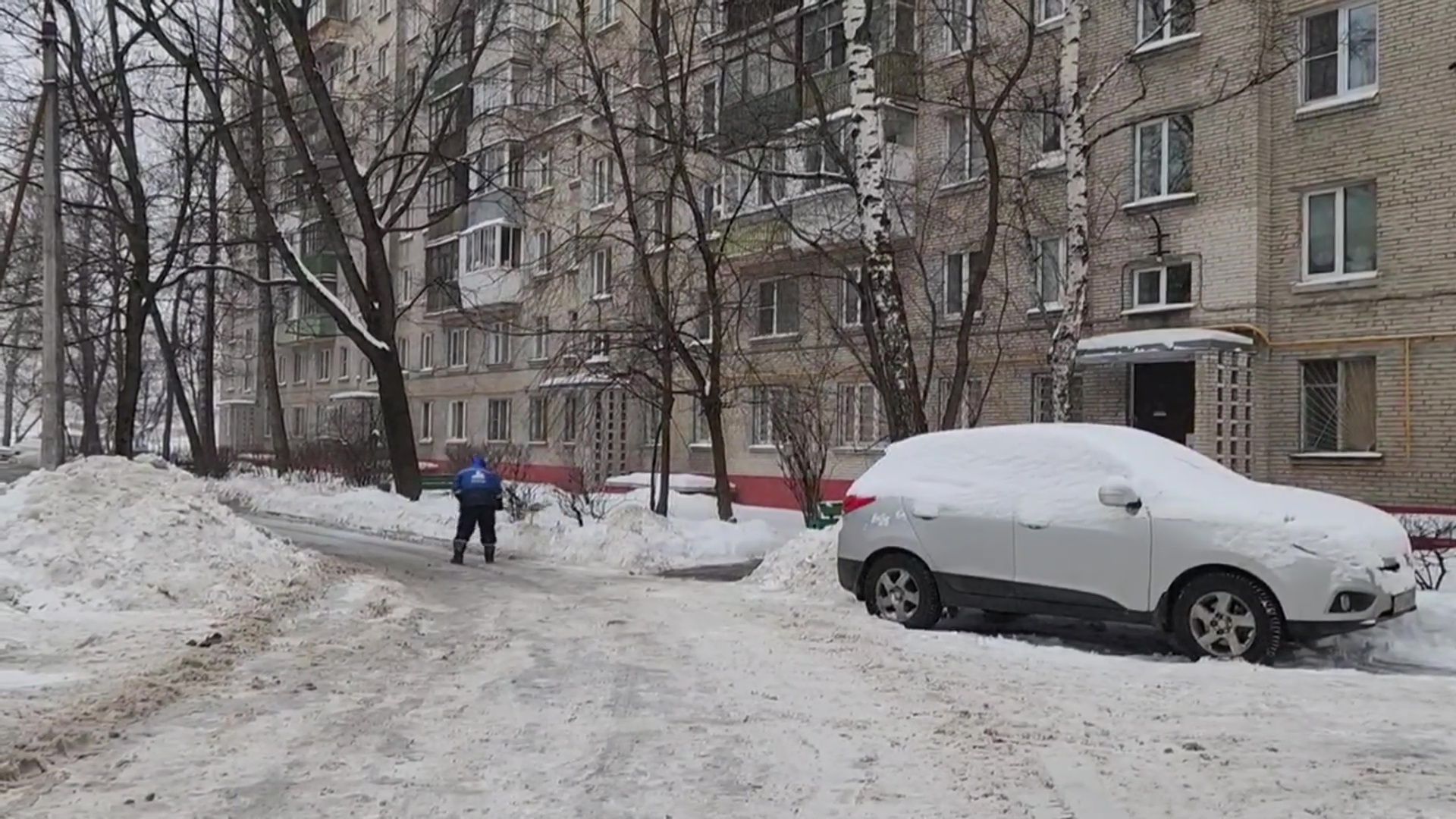 Реутов, снегопад, очистка дорог, борьба со снегом, циклон, ветер, вьюга, заметает,