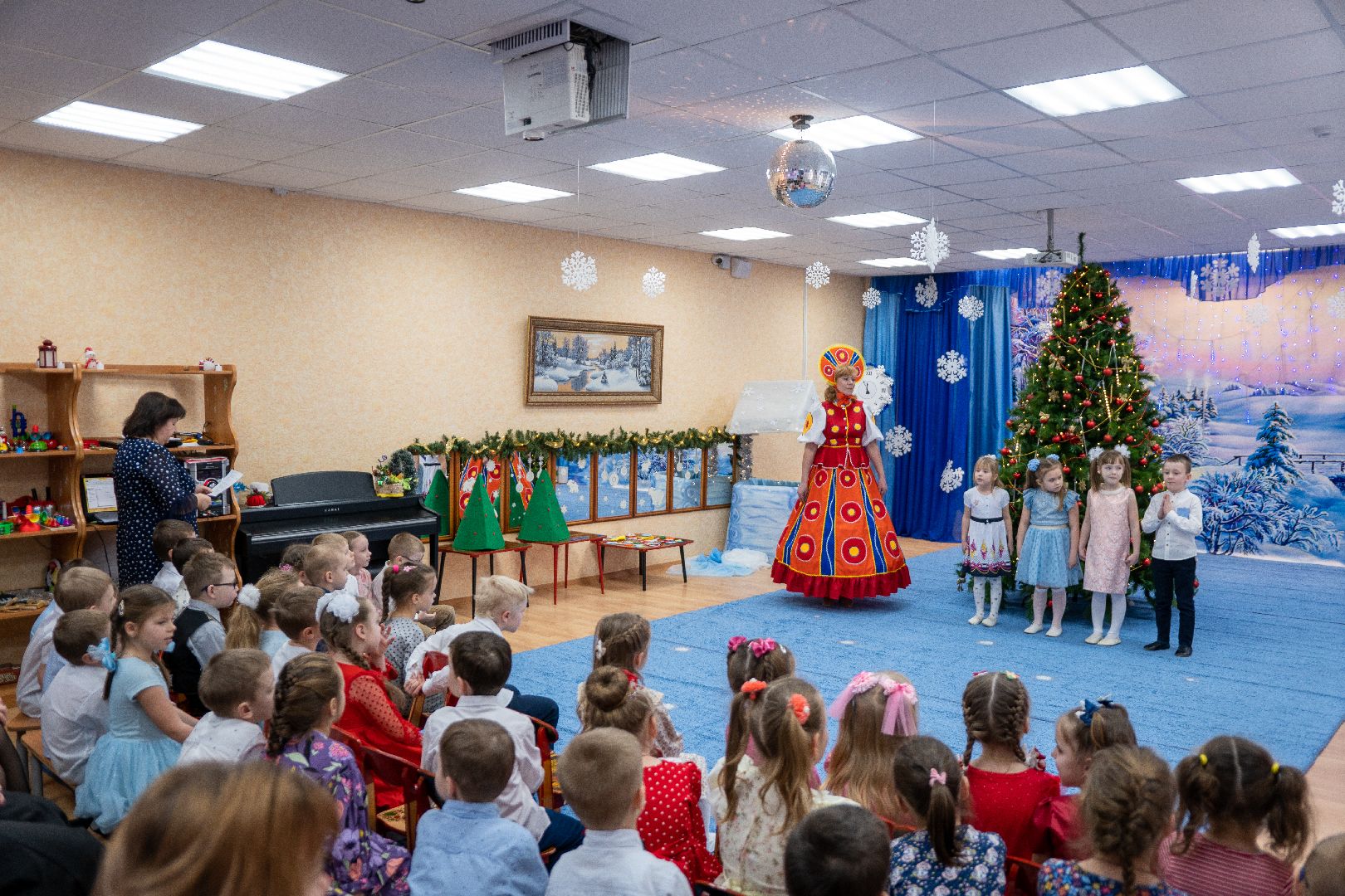 Егорьевск, Рождество, Крещение, Садик, детский сад, праздник,