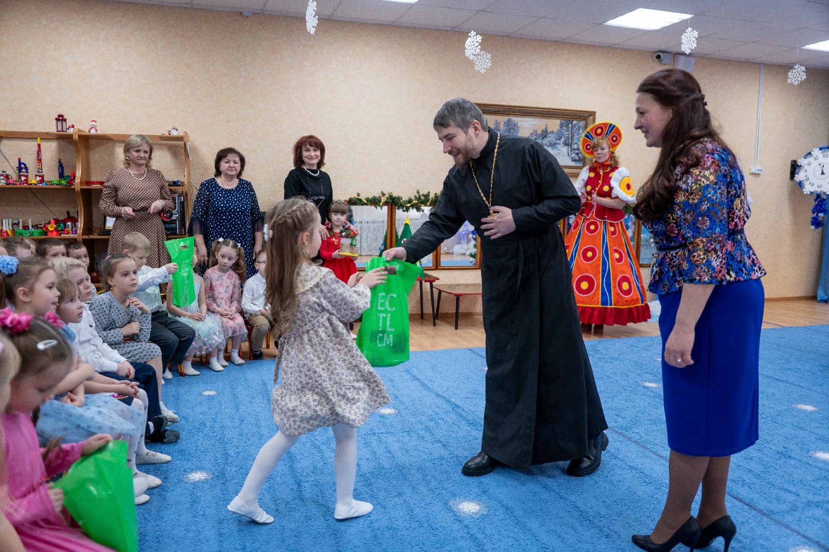 Егорьевск, Рождество, Крещение, Садик, детский сад, праздник,