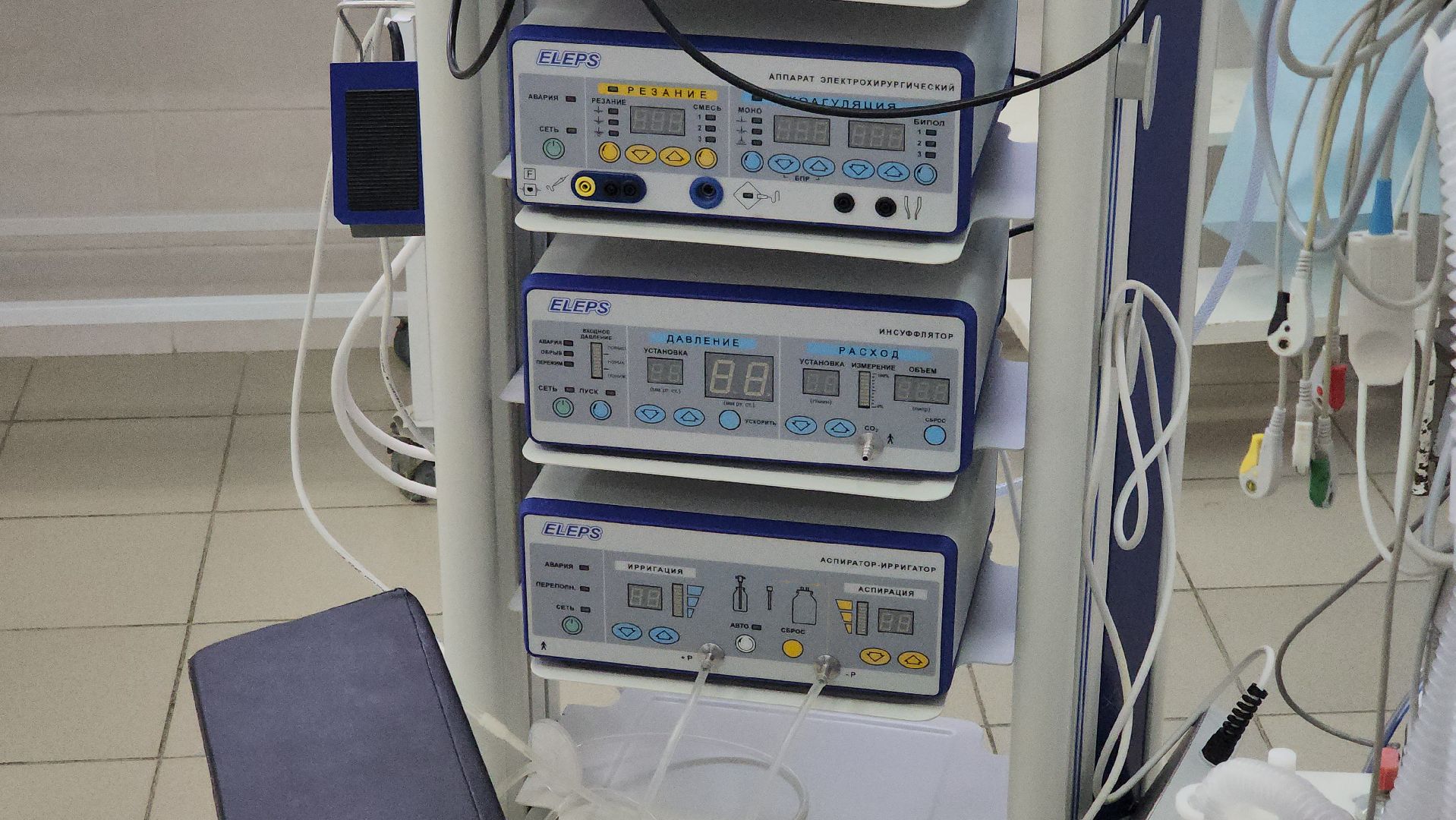 кашира, каширская больница, хирургия, миниинвазивные операции, новое оборудование, отечественное оборудование,