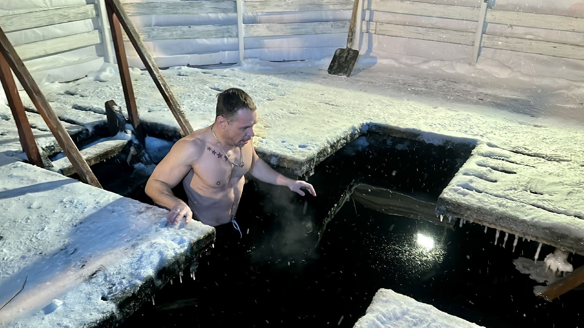 Клин, общество, крещение господне, крещенские купания, люди, зима в подмосковье,