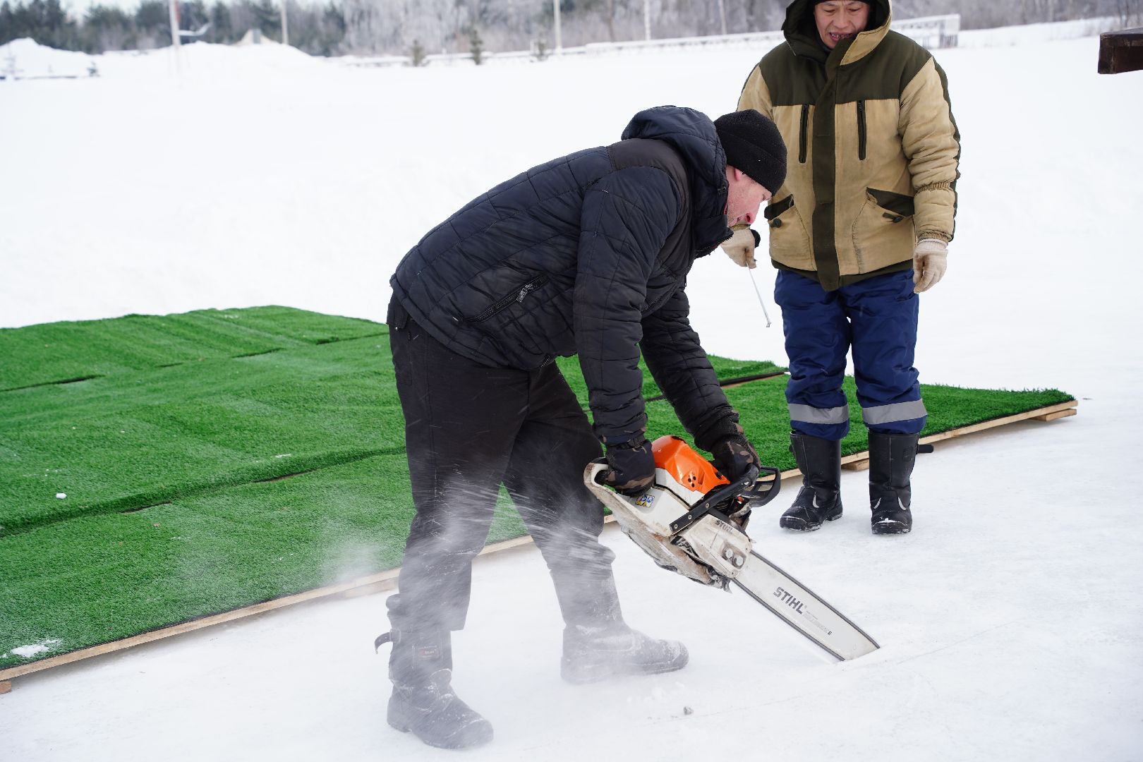 Крещение, купель, Рошаль, озеро, Юбилейное, православие, праздник, Большая Шатура,