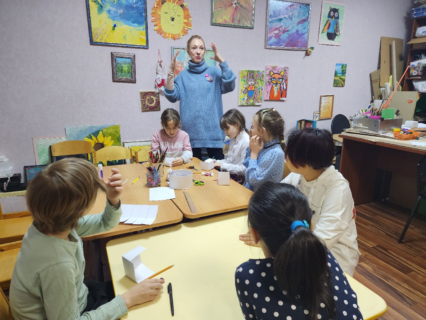 пушкино, живопись, творческая студия, художница,