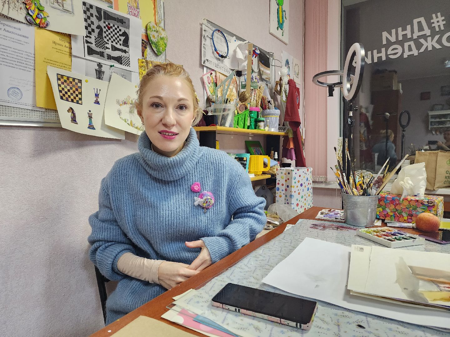 пушкино, живопись, творческая студия, художница,