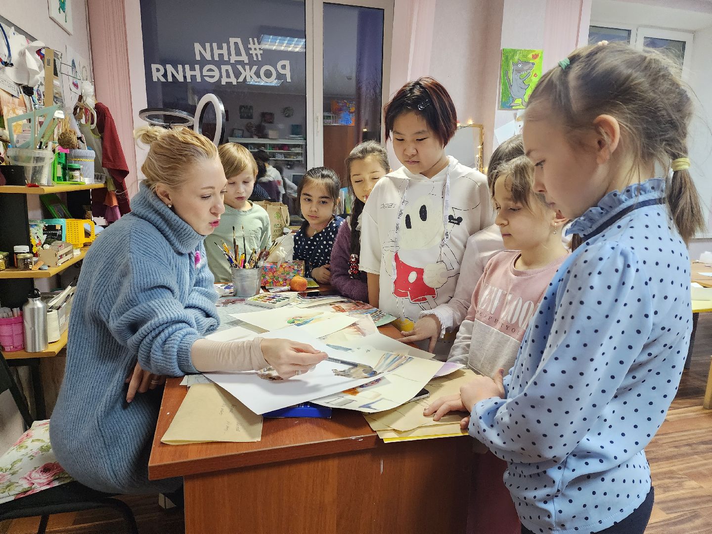 пушкино, живопись, творческая студия, художница,