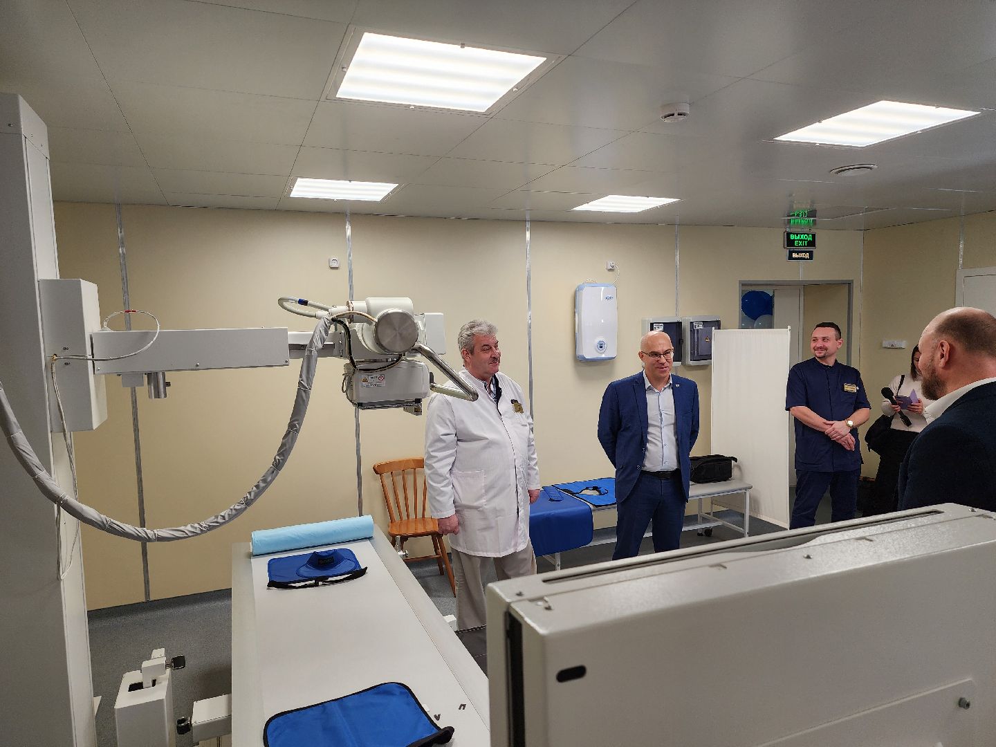 новое оборудование, рентген, Открытие, поликлиника, Дубна, дубненская больница,