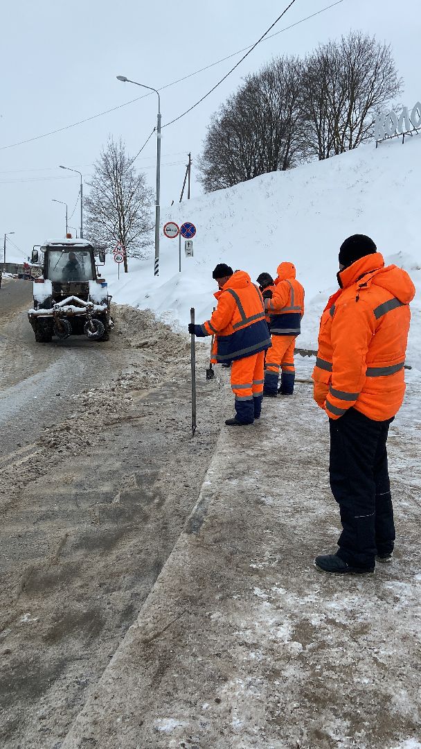 волоколамск, снегопад, дорожная безопасность, дорожная обстановка, дорожные службы, коммунальная техника, коммунальное предприятие,