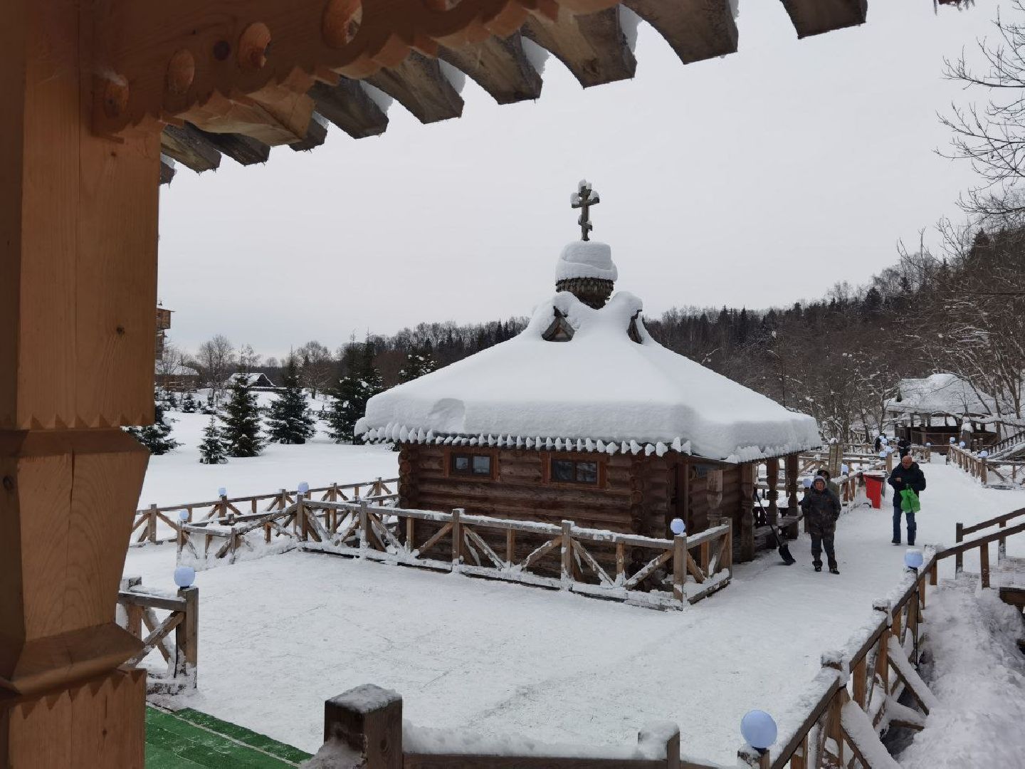 Сергиев Посад, Крещение, Праздник, Гремячий ключ, Крещенские купания, Безопасность,