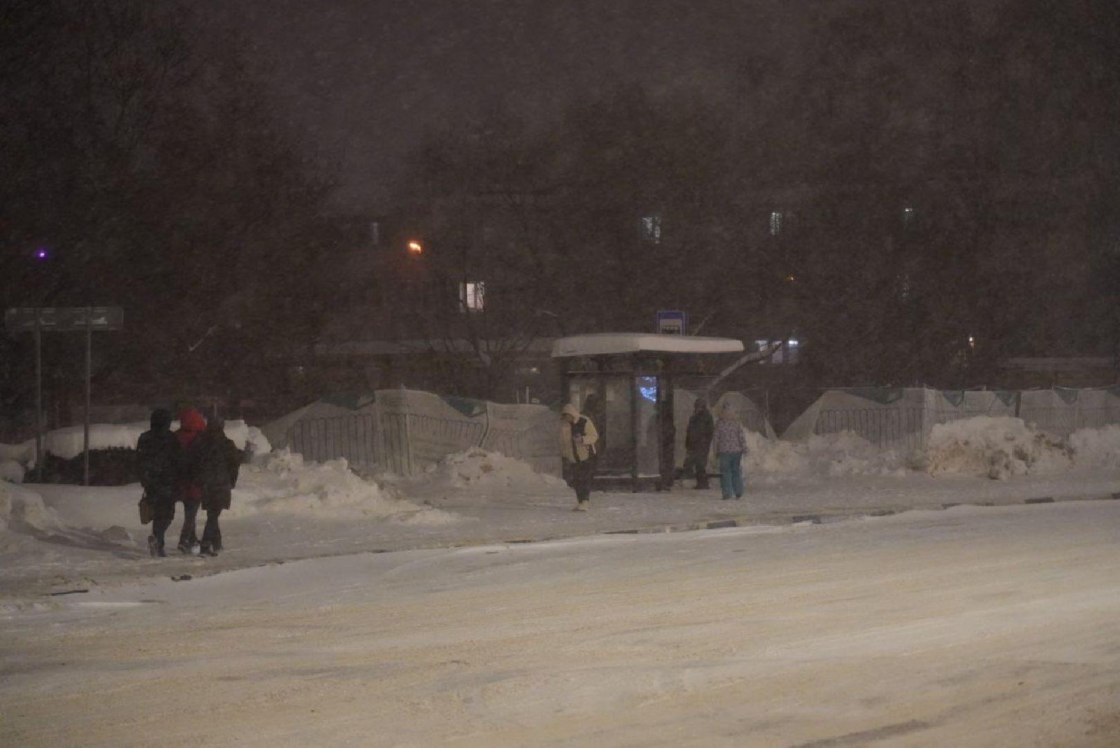 Сергиев Посад, Погода, Снегопад, Метель, Крещение, Дождь, Мокрый снег,