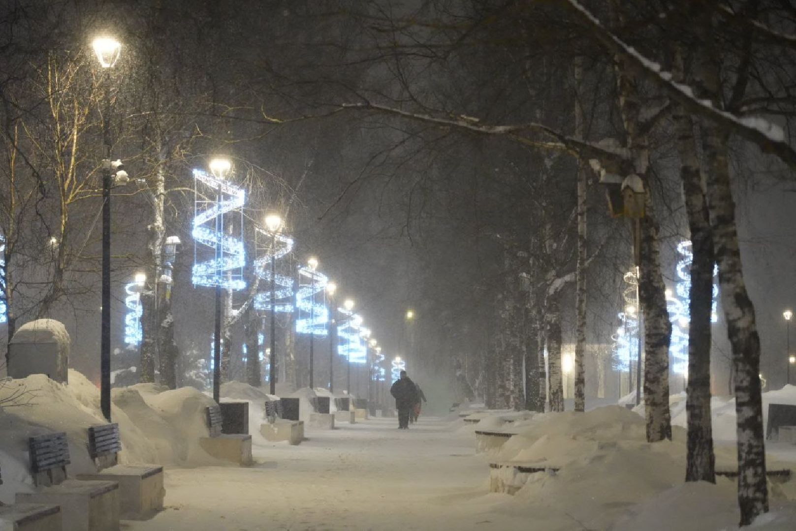 Сергиев Посад, Погода, Снегопад, Метель, Крещение, Дождь, Мокрый снег,