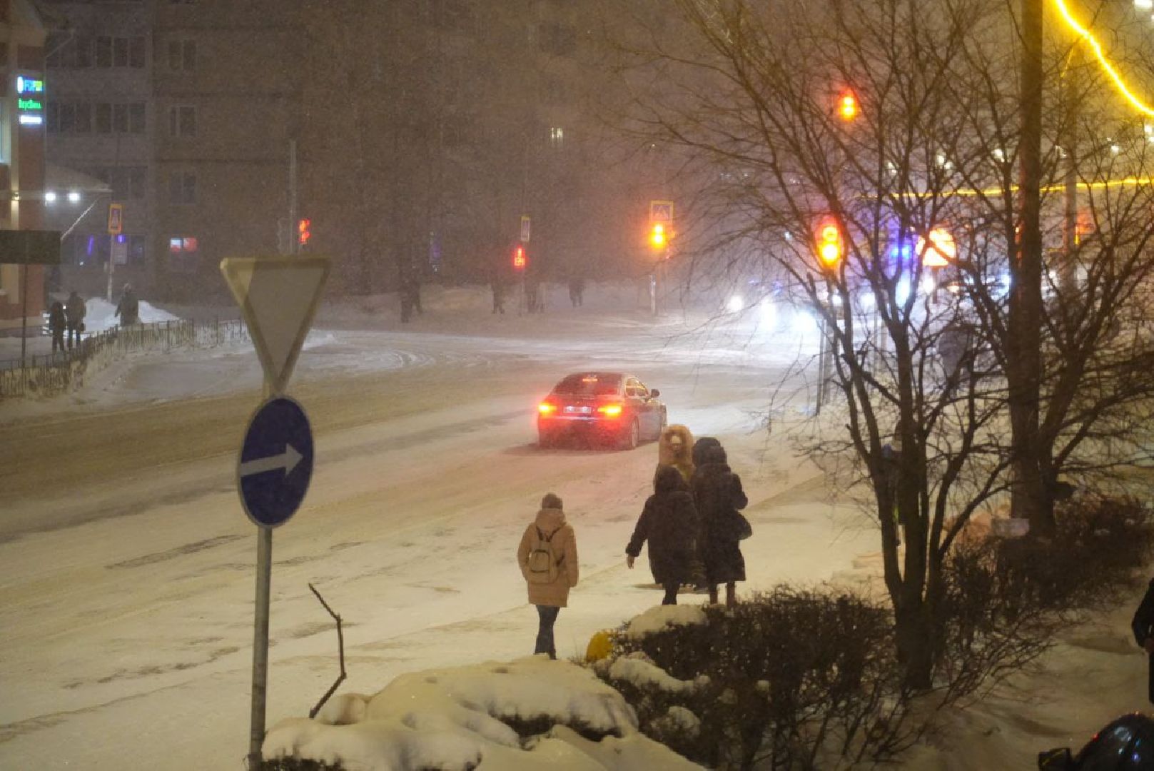 Сергиев Посад, Погода, Снегопад, Метель, Крещение, Дождь, Мокрый снег,