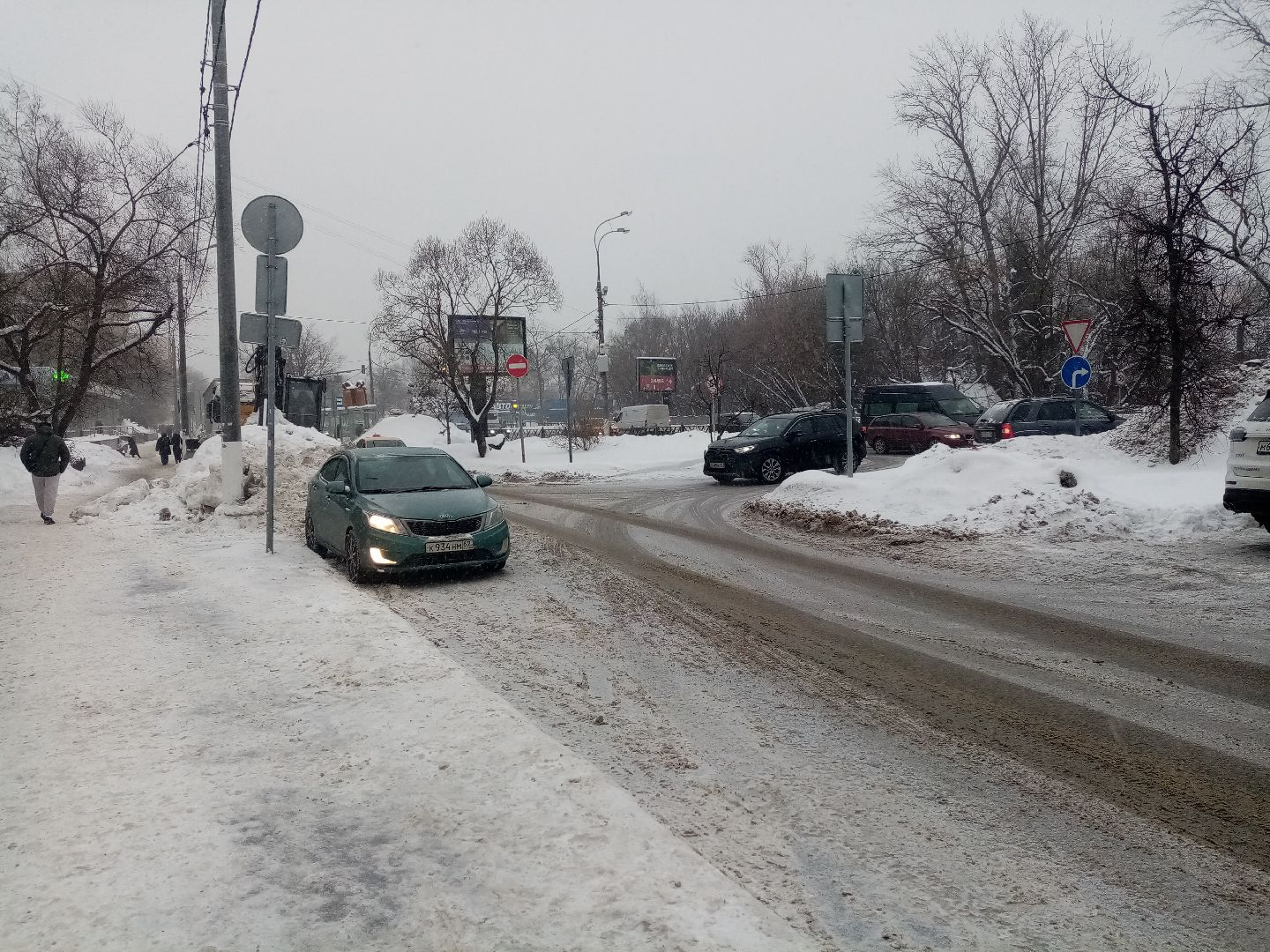 снежный шторм, непогода, природные аномалии,