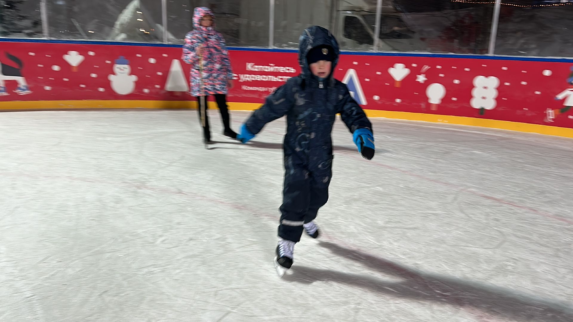 спорт подмосковья, Хоккейная коробка, Заливка льда,