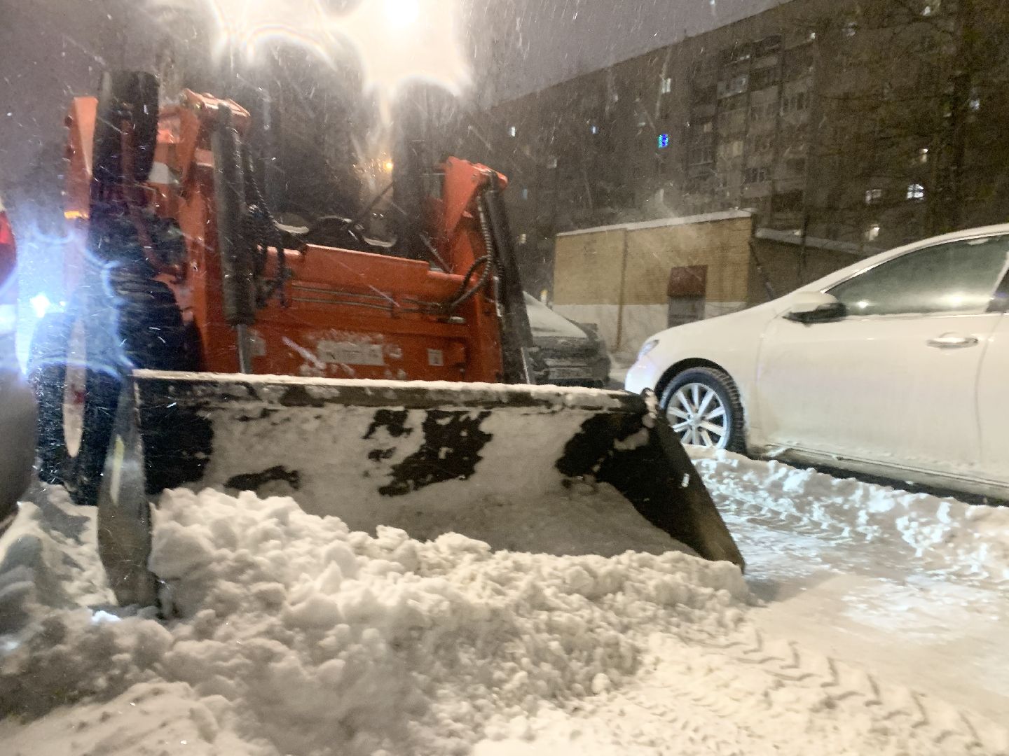 Балашиха, Подмосковье, Снегопад, дорожные службы, коммунальные службы,