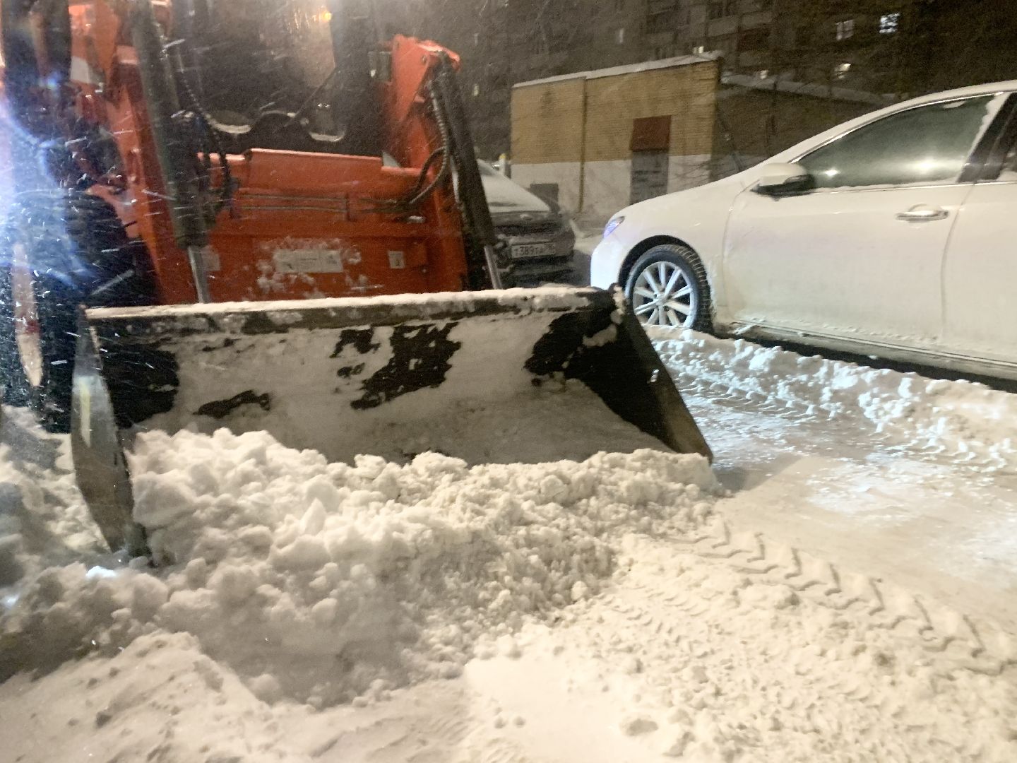 Балашиха, Подмосковье, Снегопад, дорожные службы, коммунальные службы,