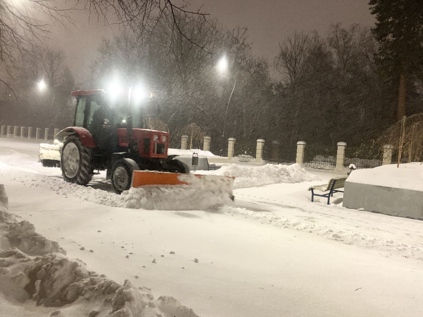 Балашиха, Подмосковье, Снегопад, дорожные службы, коммунальные службы,