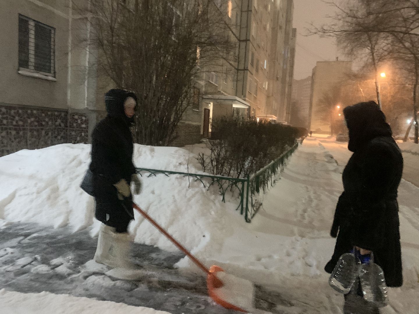 Балашиха, Подмосковье, Снегопад, дорожные службы, коммунальные службы,
