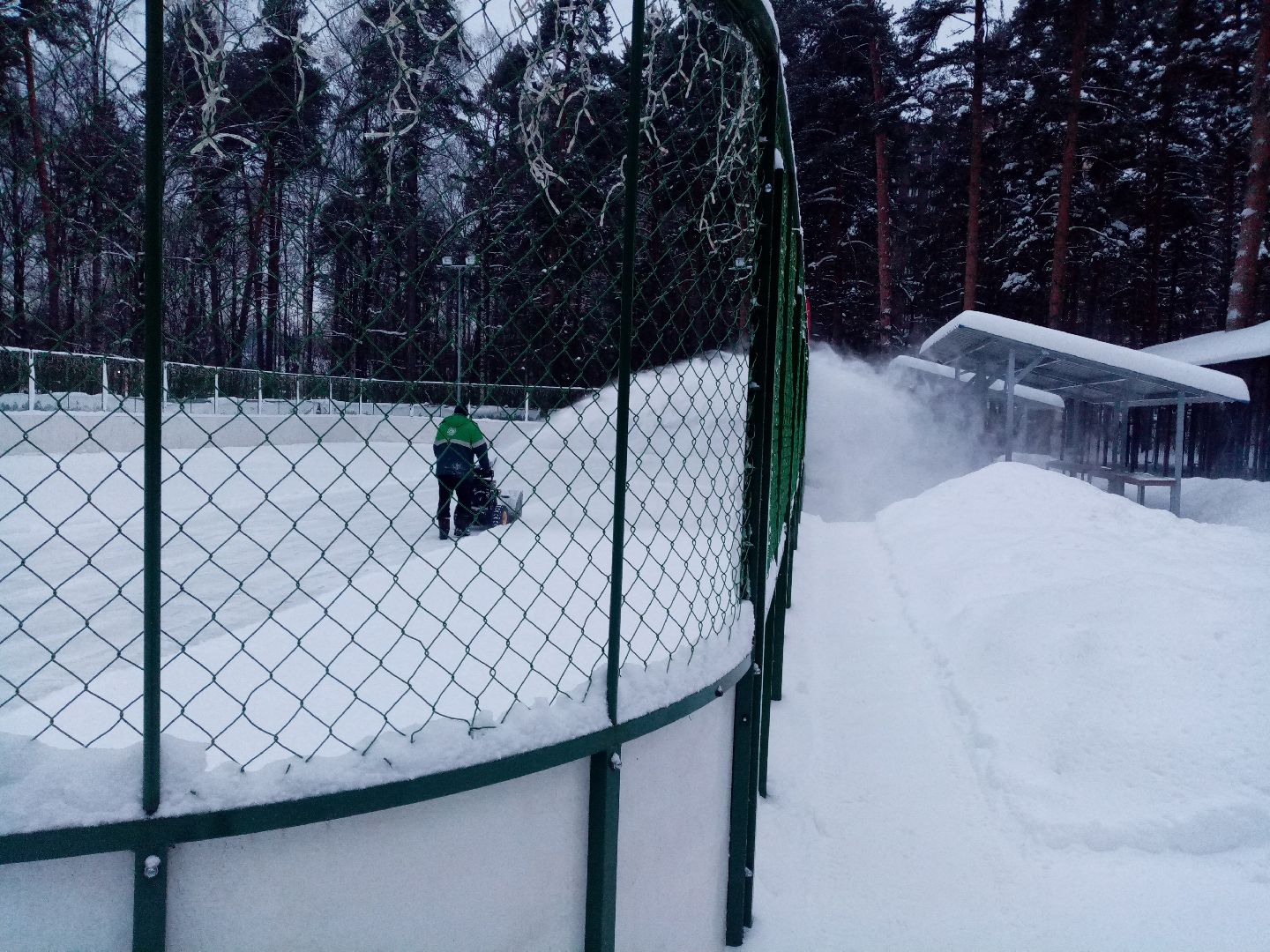 снегопад, непогода, уборка снега, жкх подмосковья,