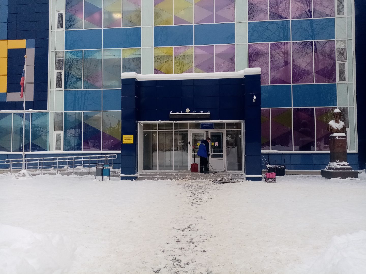 снегопад, непогода, уборка снега, жкх подмосковья,