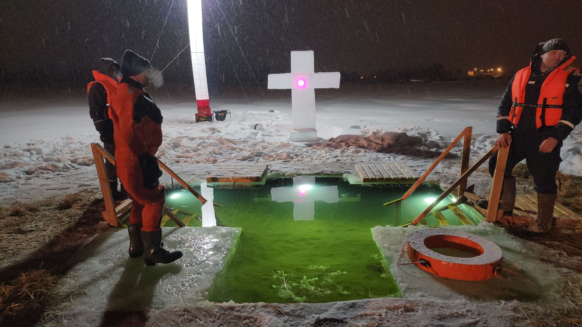 ступино, крещение господне, крещенские купания,