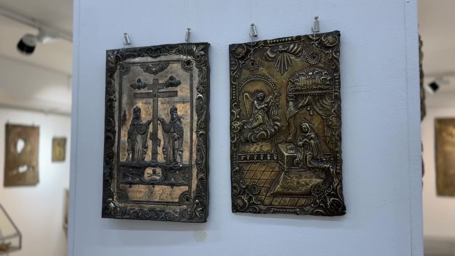 Реутов, музей, выставка, риза, иконы, святые,