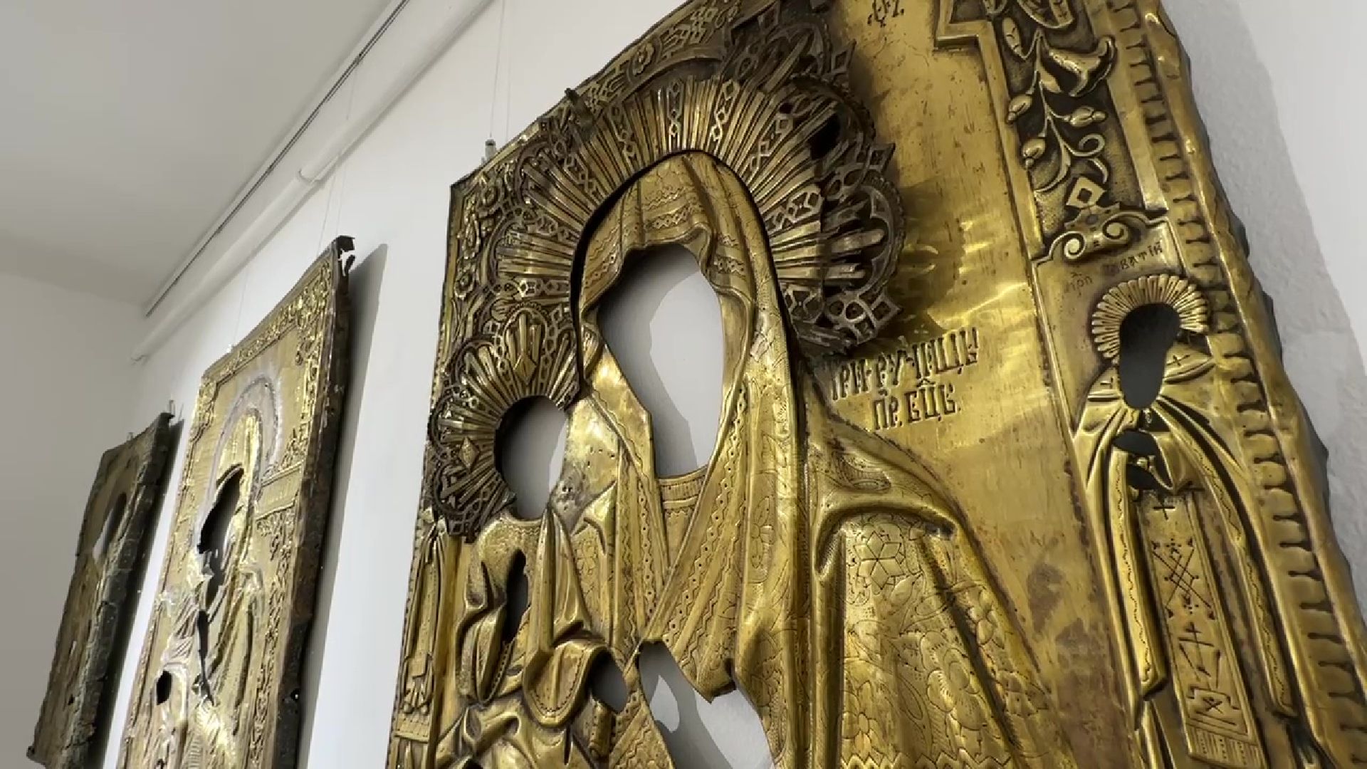 Реутов, музей, выставка, риза, иконы, святые,