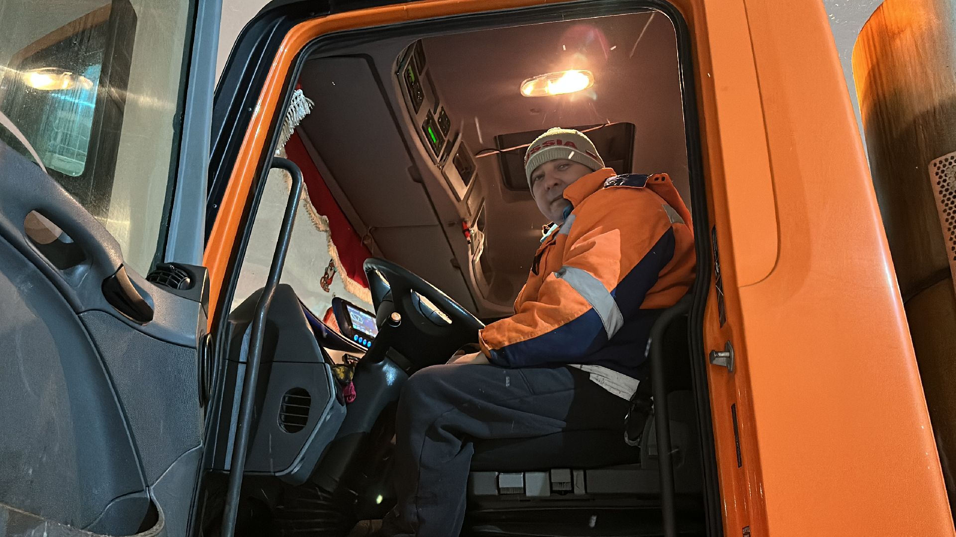 Метель в Подмосковье, Уборка дорог, Снегопад,