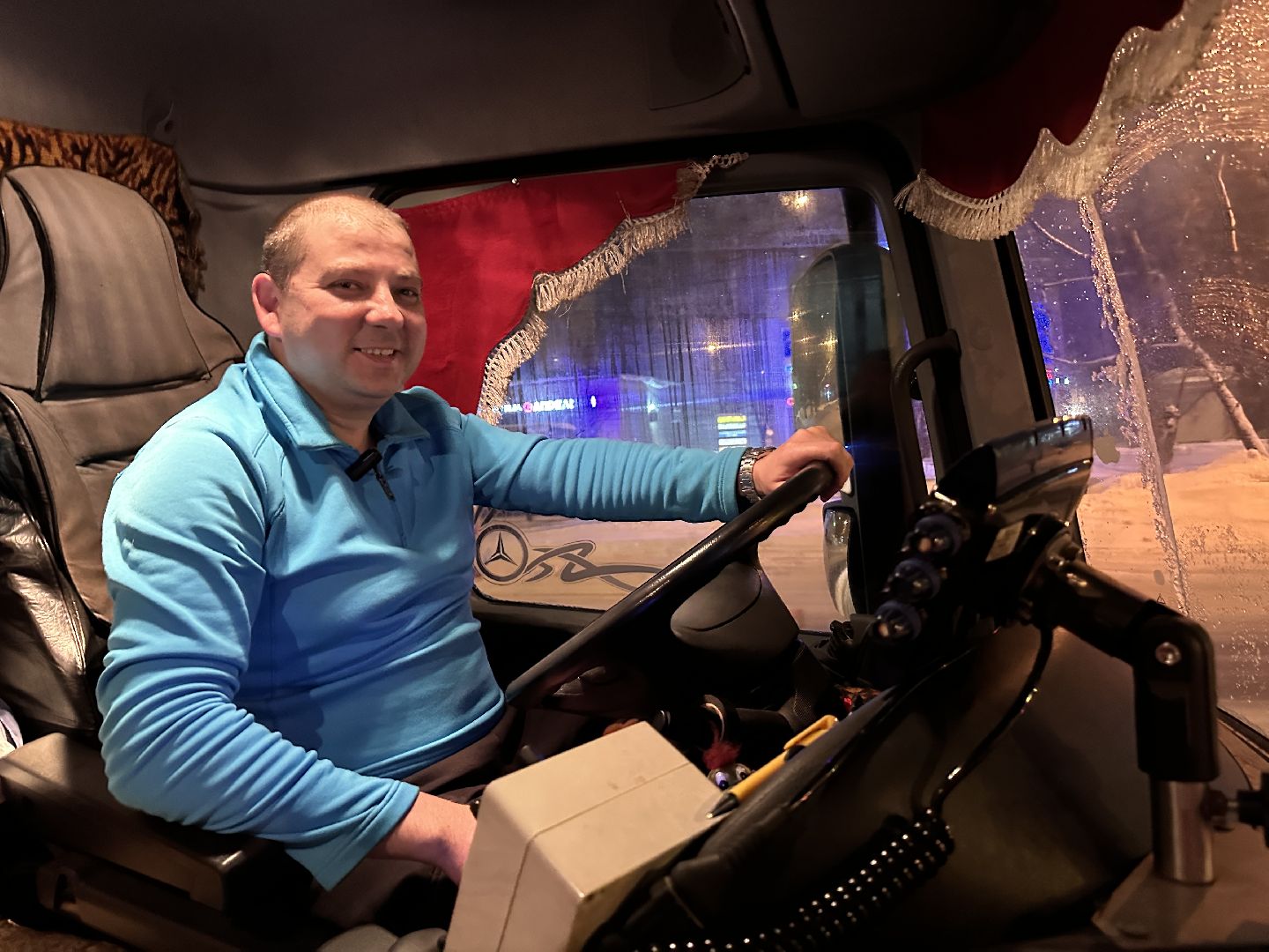 Метель в Подмосковье, Уборка дорог, Снегопад,